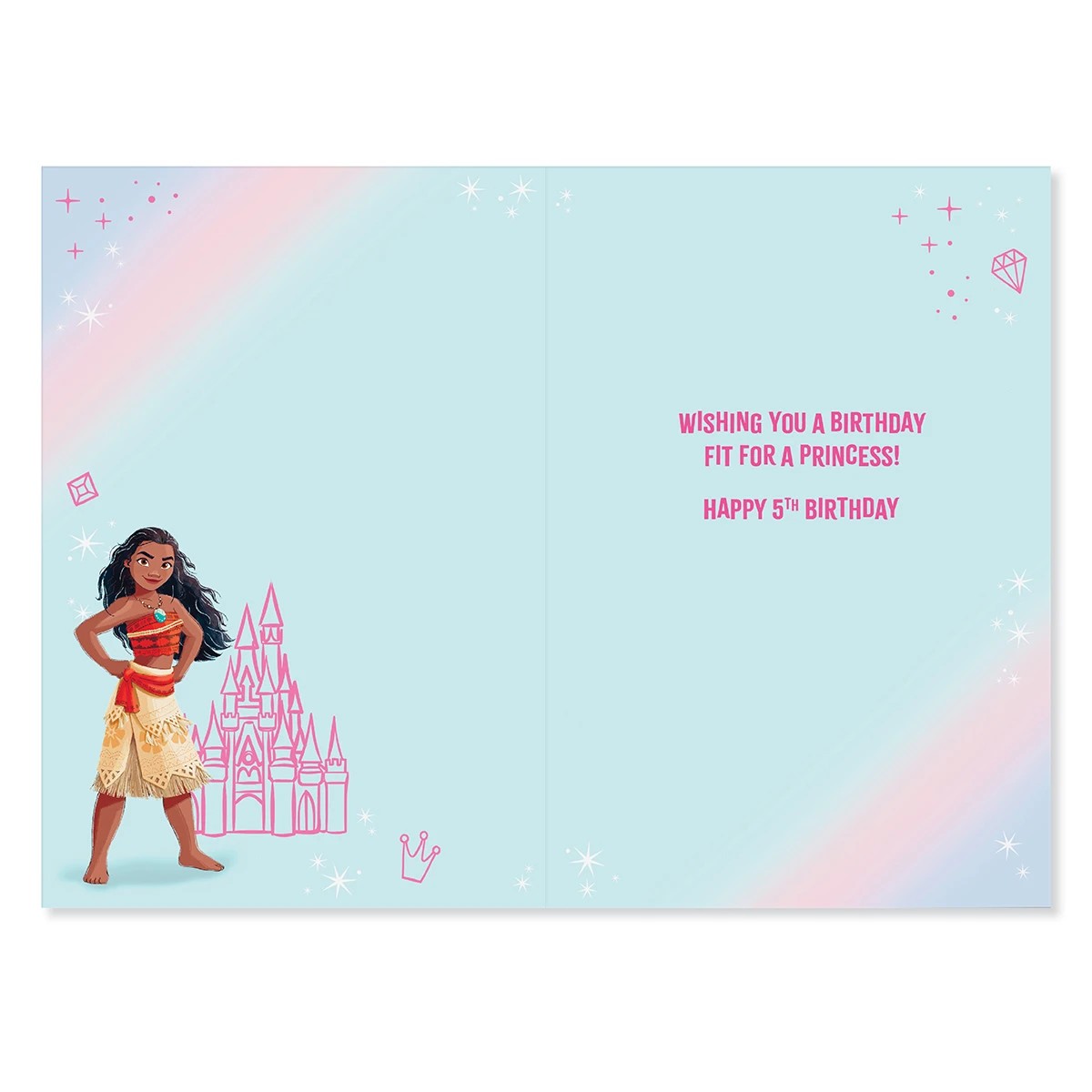2 Connections from Hallmark 5th Birthday Card - Disney Princess, 2 of 3