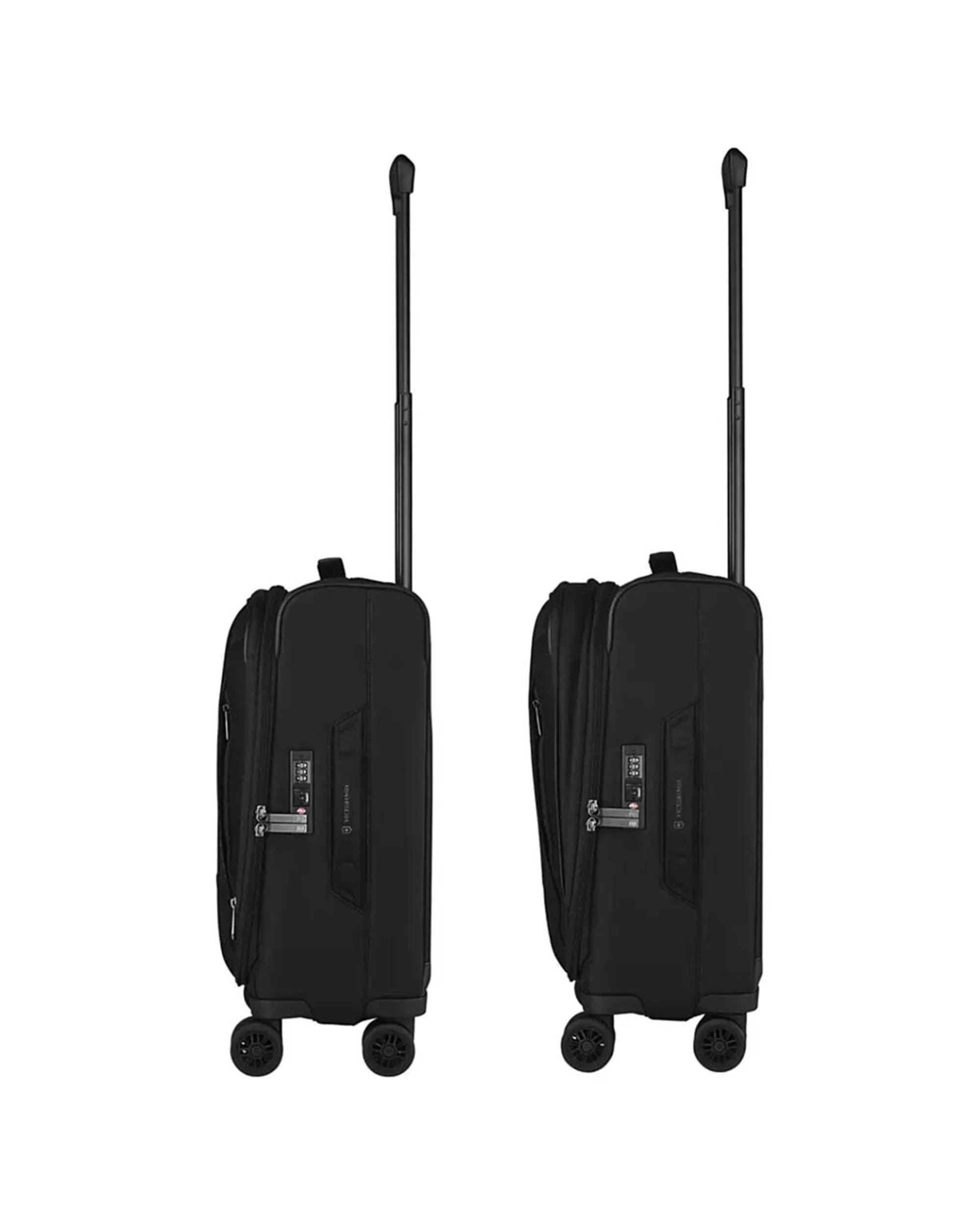 7 Victorinox Crosslight Frequent Flyer Expandable Softside Carry-On Suitcase - Black, 7 of 7
