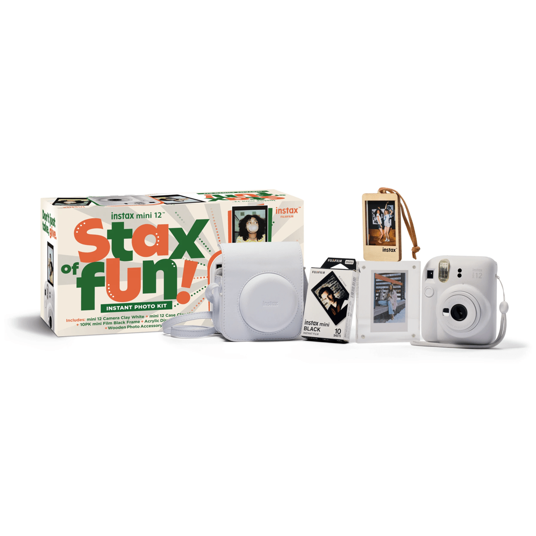3 Instax Mini 12 Bundle - Clay White, 3 of 4