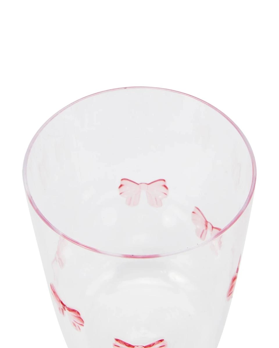 3 6 Piece Reusable Bow Icon Tumblers, 3 of 4