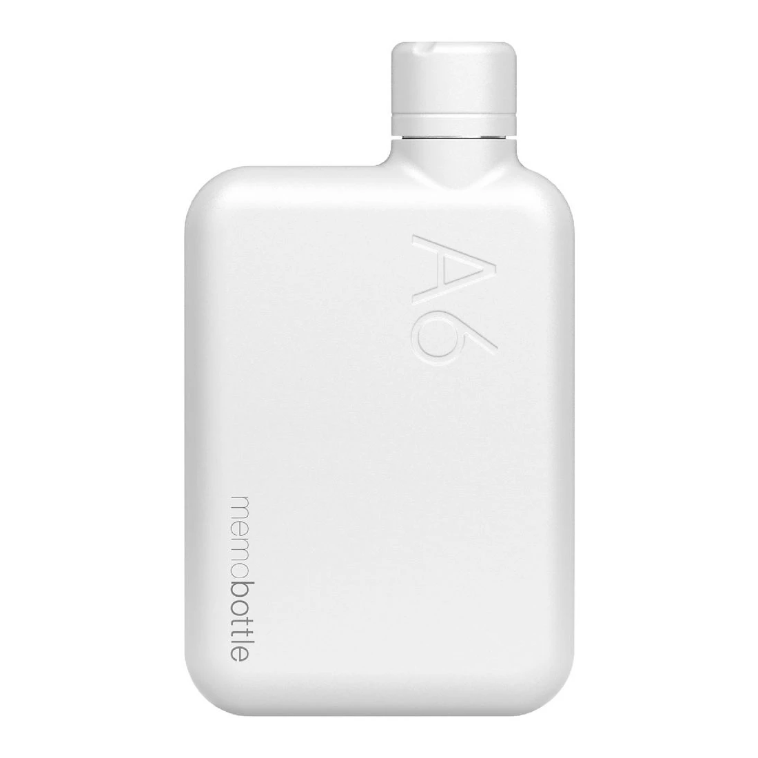 1 Memobottle A6 Stainless Steel Drink Bottle White, 1 of 2