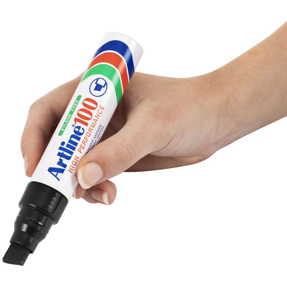 4 Artline 100 Jumbo Permanent Marker Black, 4 of 4
