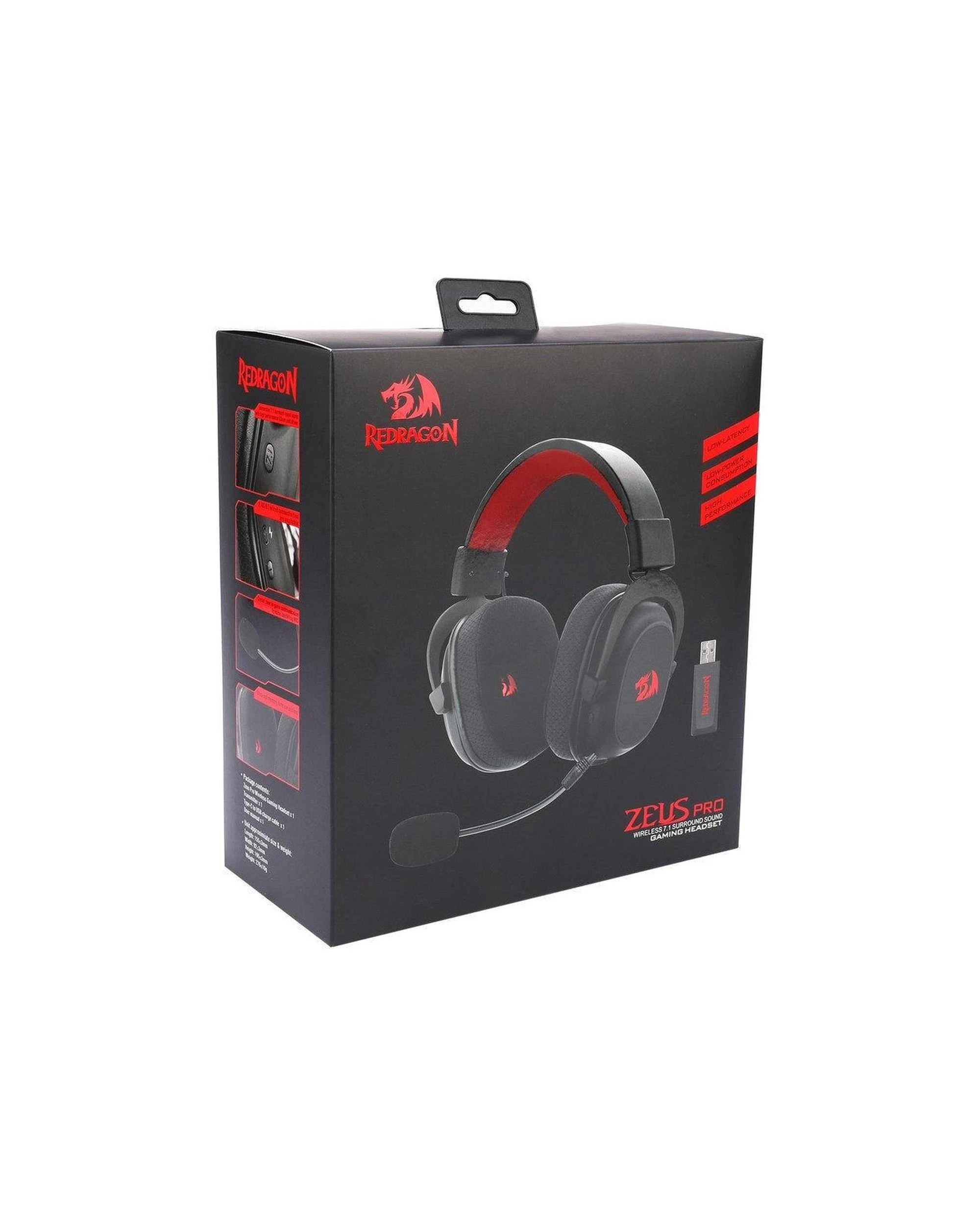 7 Redragon H510RGB Pro Zeus 7.1 Surround Sound Gaming Headphone - Black, 7 of 10