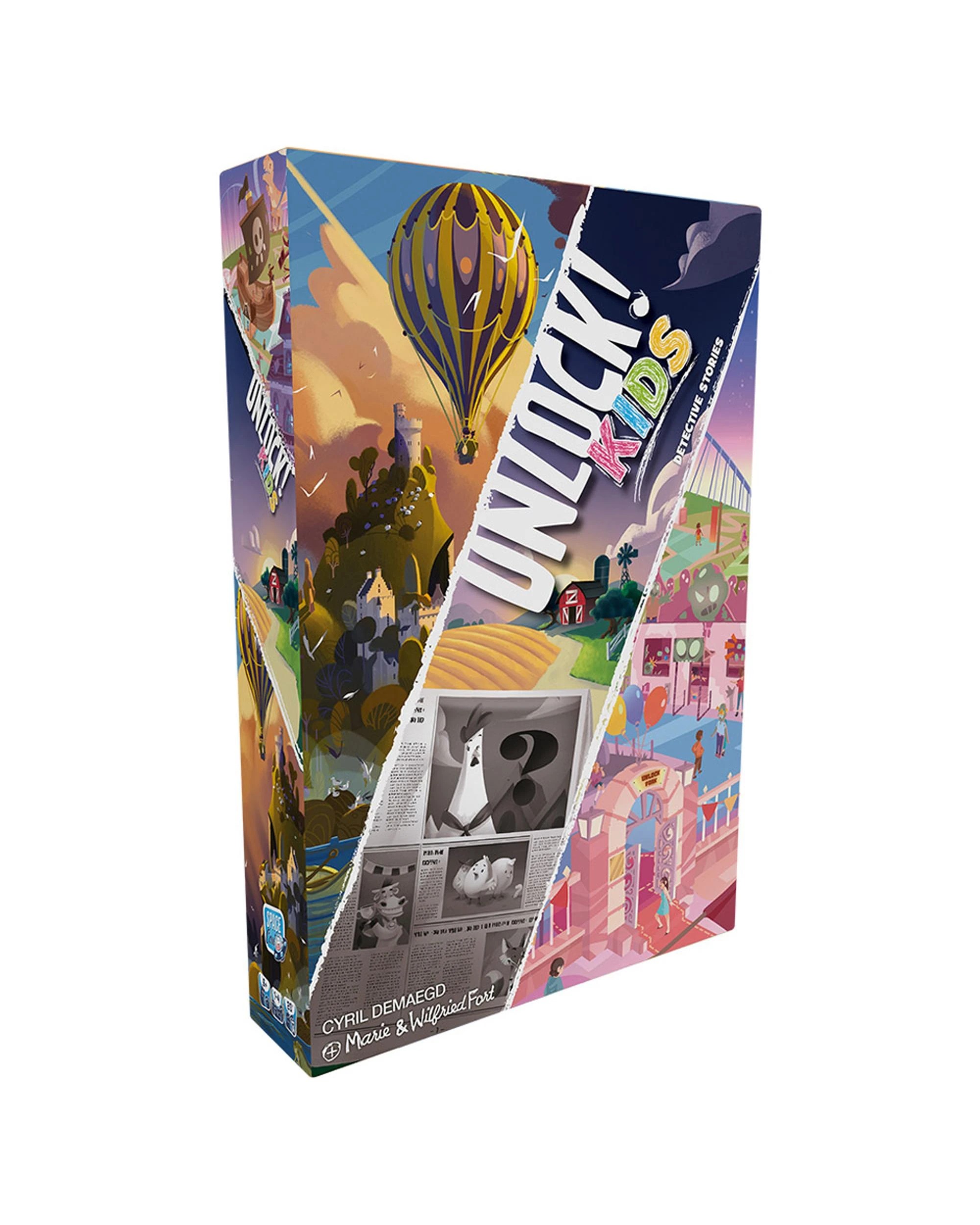 1 Unlock! Kids Detective Stories Card Game, 1 of 1