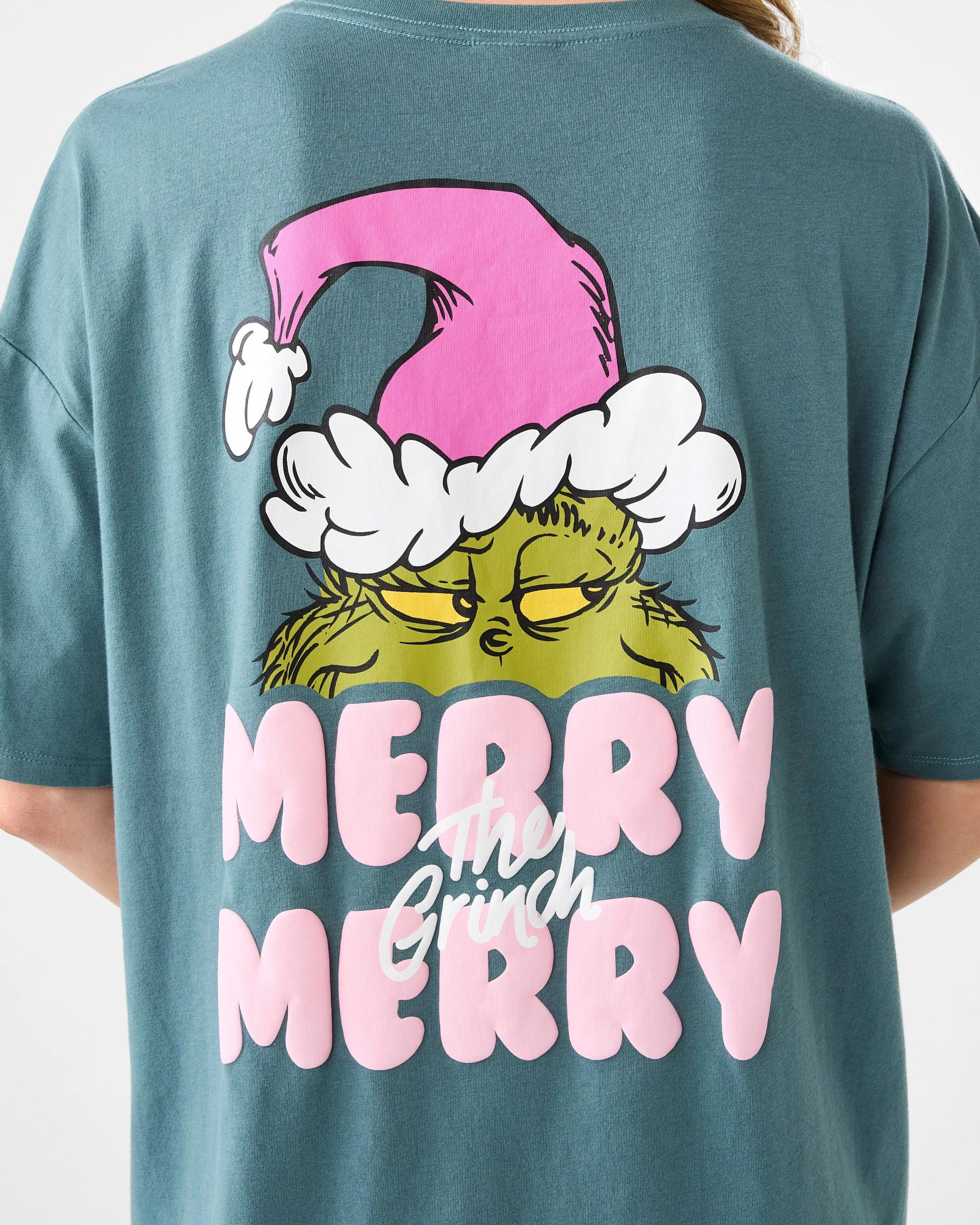 6 The Grinch License Christmas Short Sleeve T-shirt Grnchxmas, 6 of 7