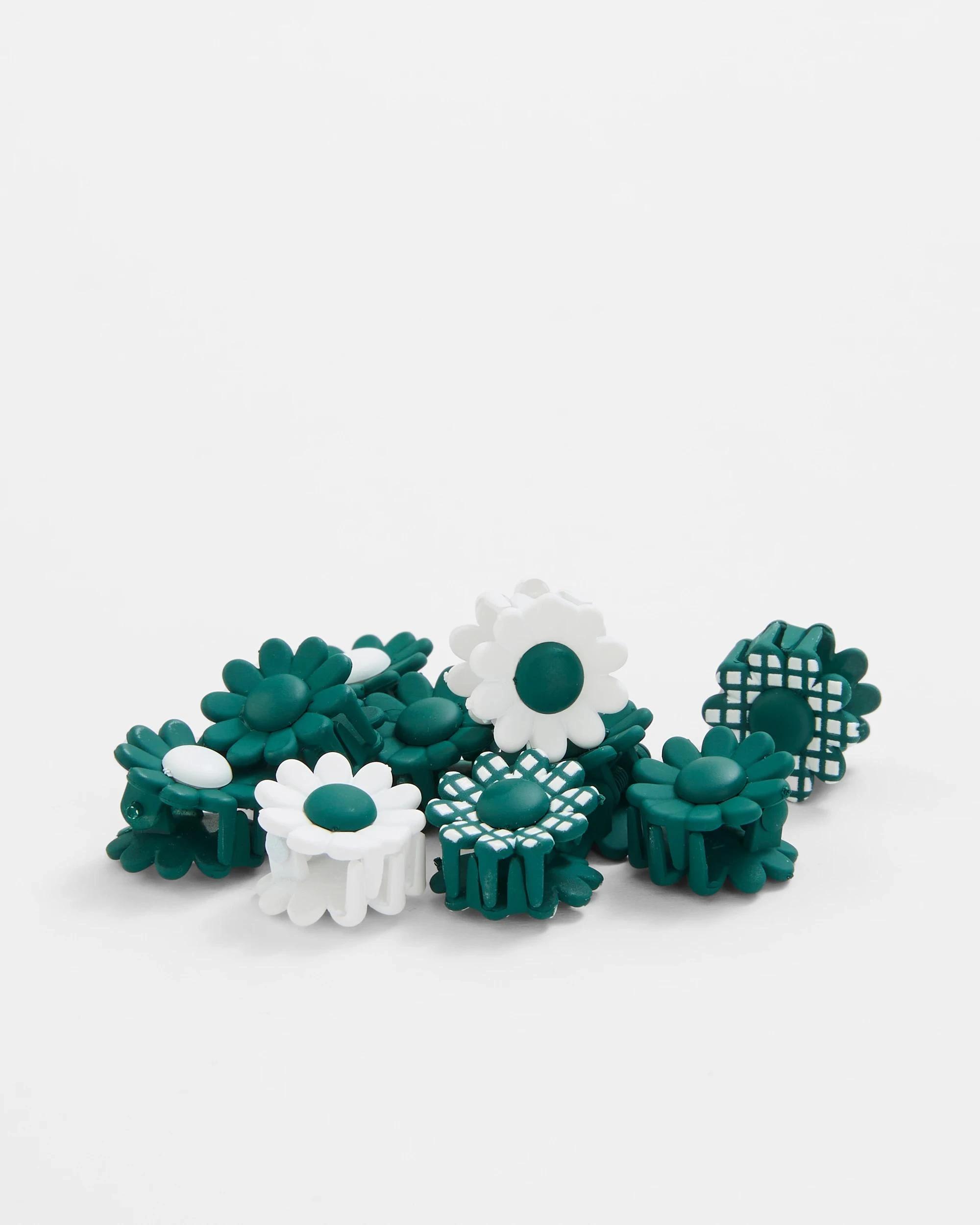 3 Target Kids Kids Back To School 10 Pack Mini Flower Hair Clips , 3 of 3