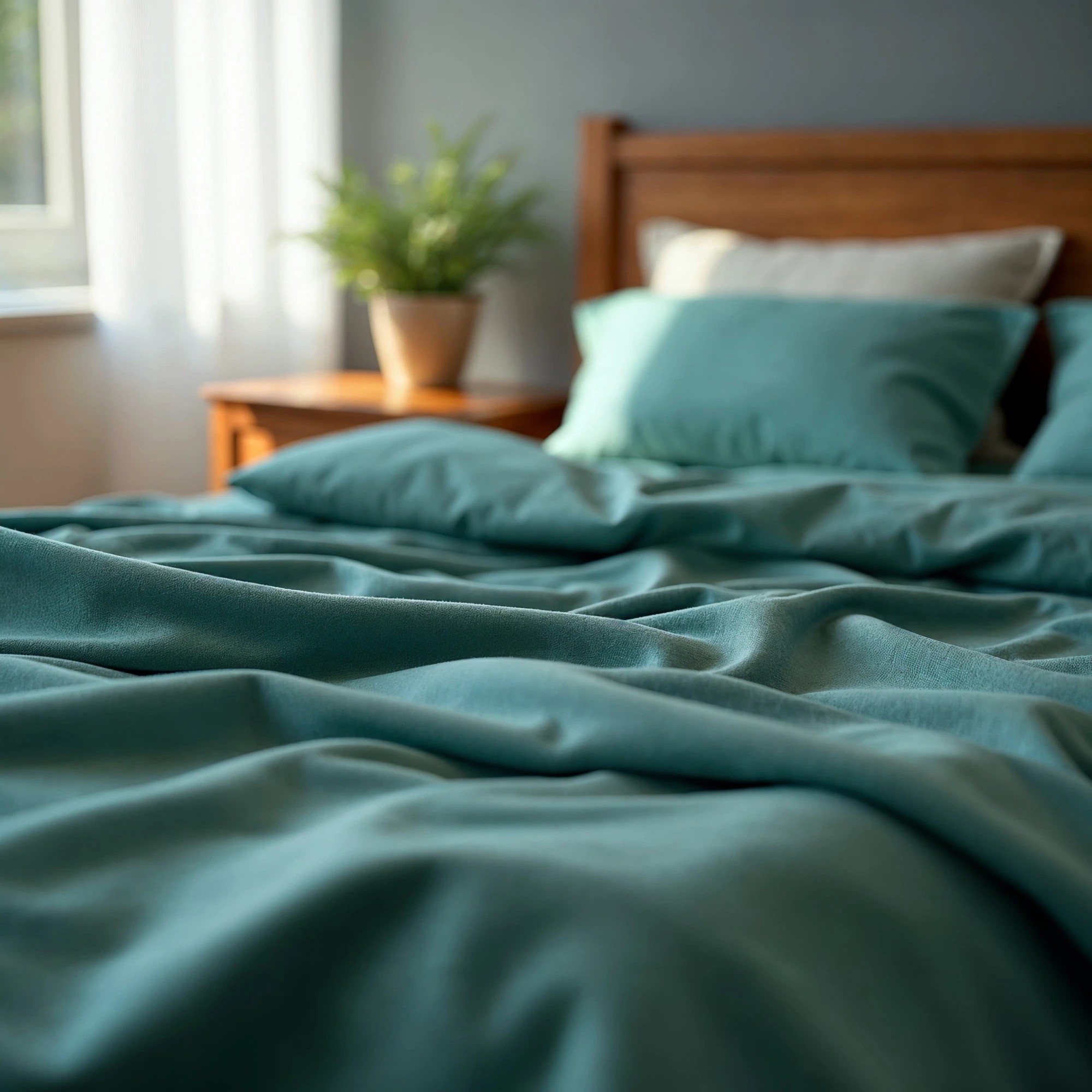 4 Royal Comfort 2000 Thread Count Bamboo Cooling Sheet Set Ultra Soft Bedding - King Single Bed - Blue, 4 of 4