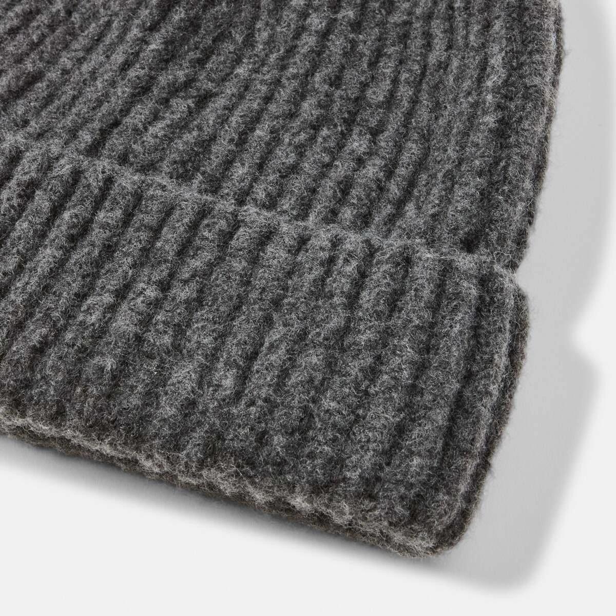 3 Basic Rib Beanie Gry Chmrle, 3 of 5