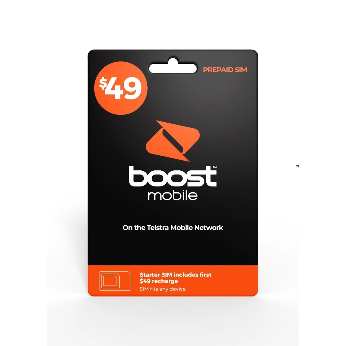 1 Boost Telstra $49 Prepaid SIM, 1 of 1