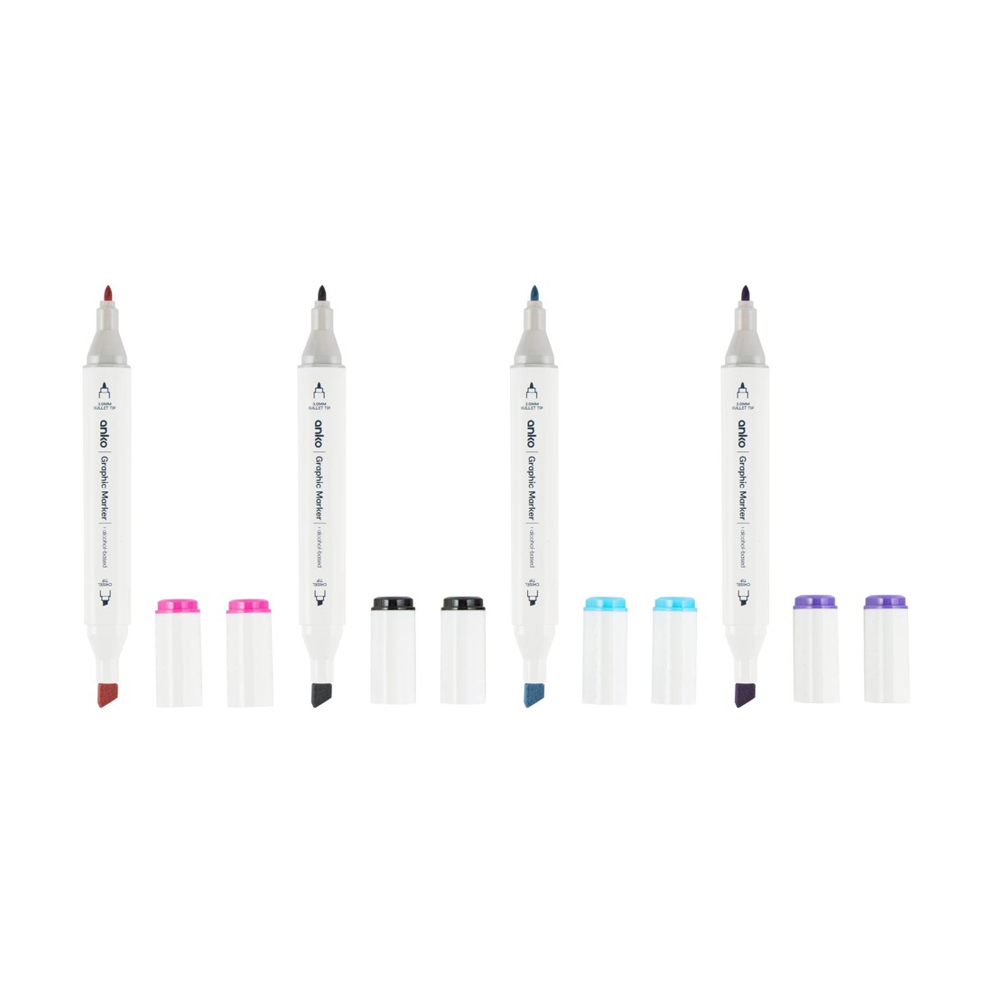 6 12 Pack Graphic Markers, 6 of 8