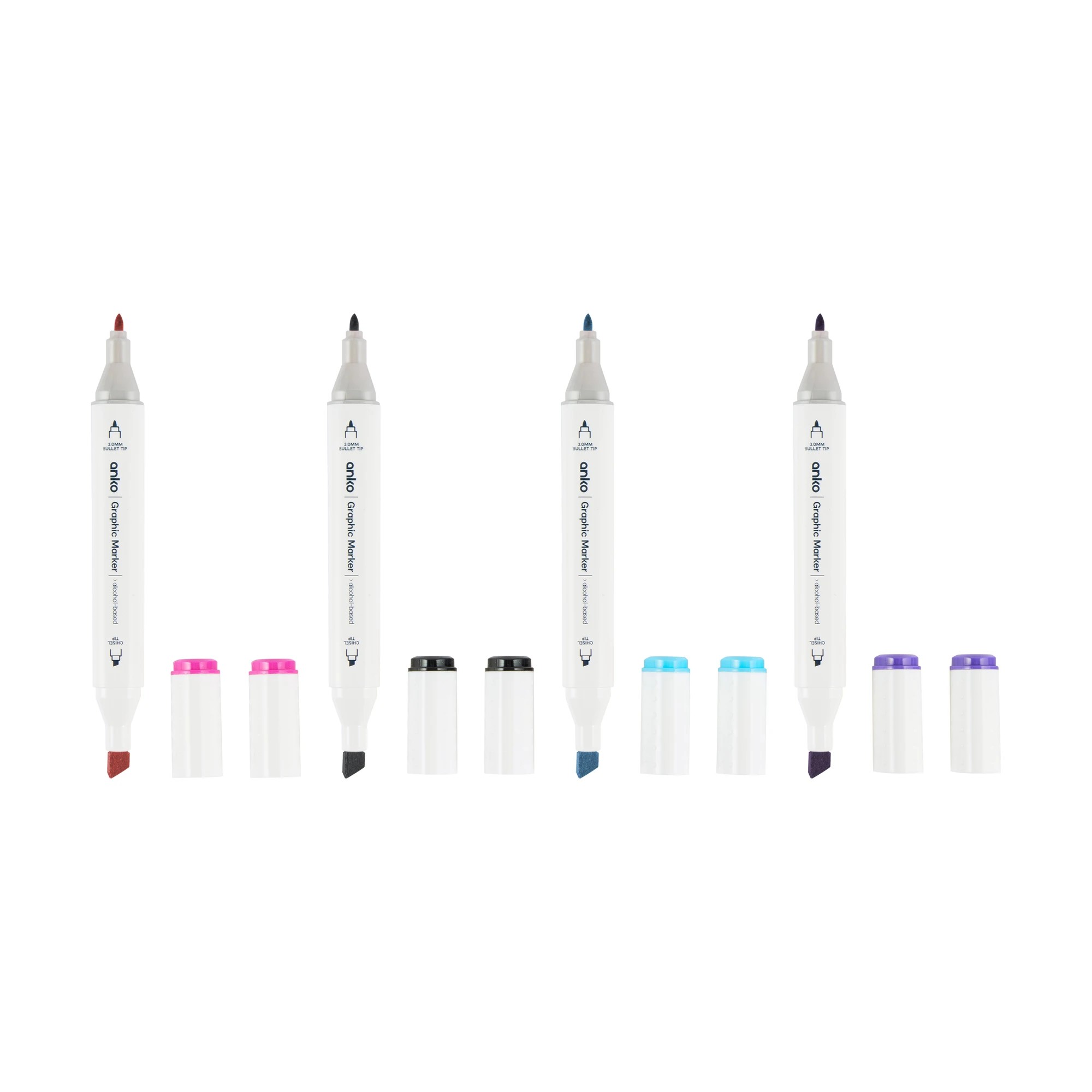 6 12 Pack Graphic Markers, 6 of 8