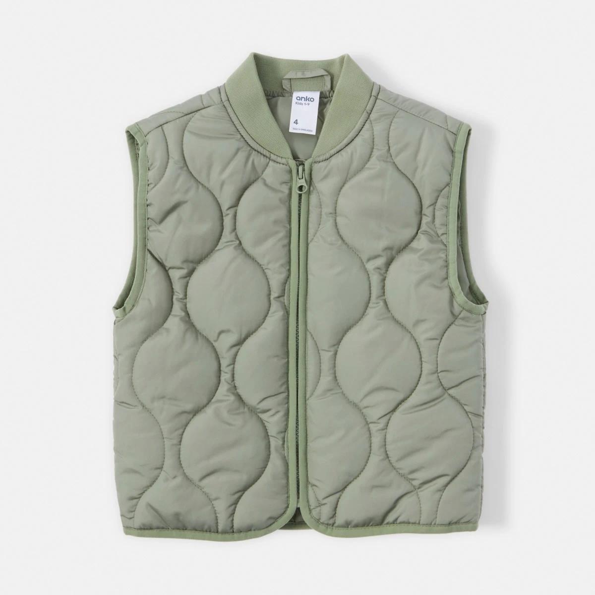 8 Liner Puffer Vest Sea Spray, 8 of 9