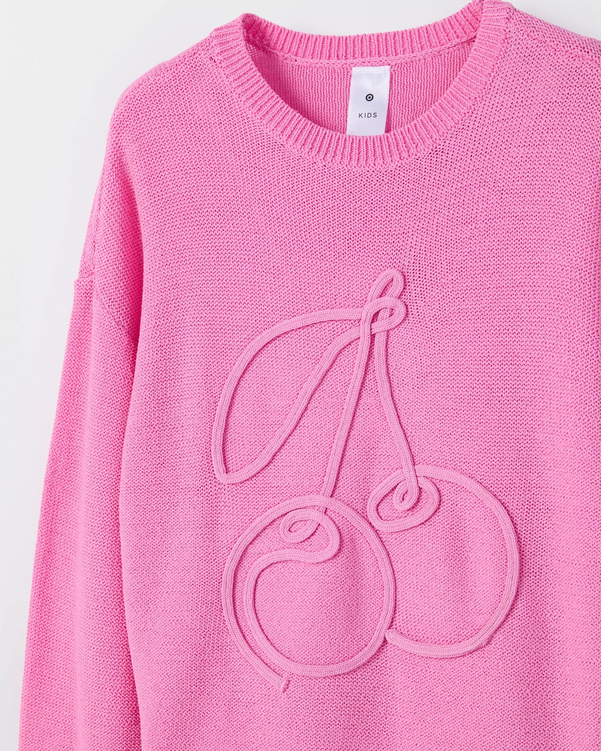 2 Target Kids Lightweight Knit Jumper BEGONIA PINK, 2 of 2