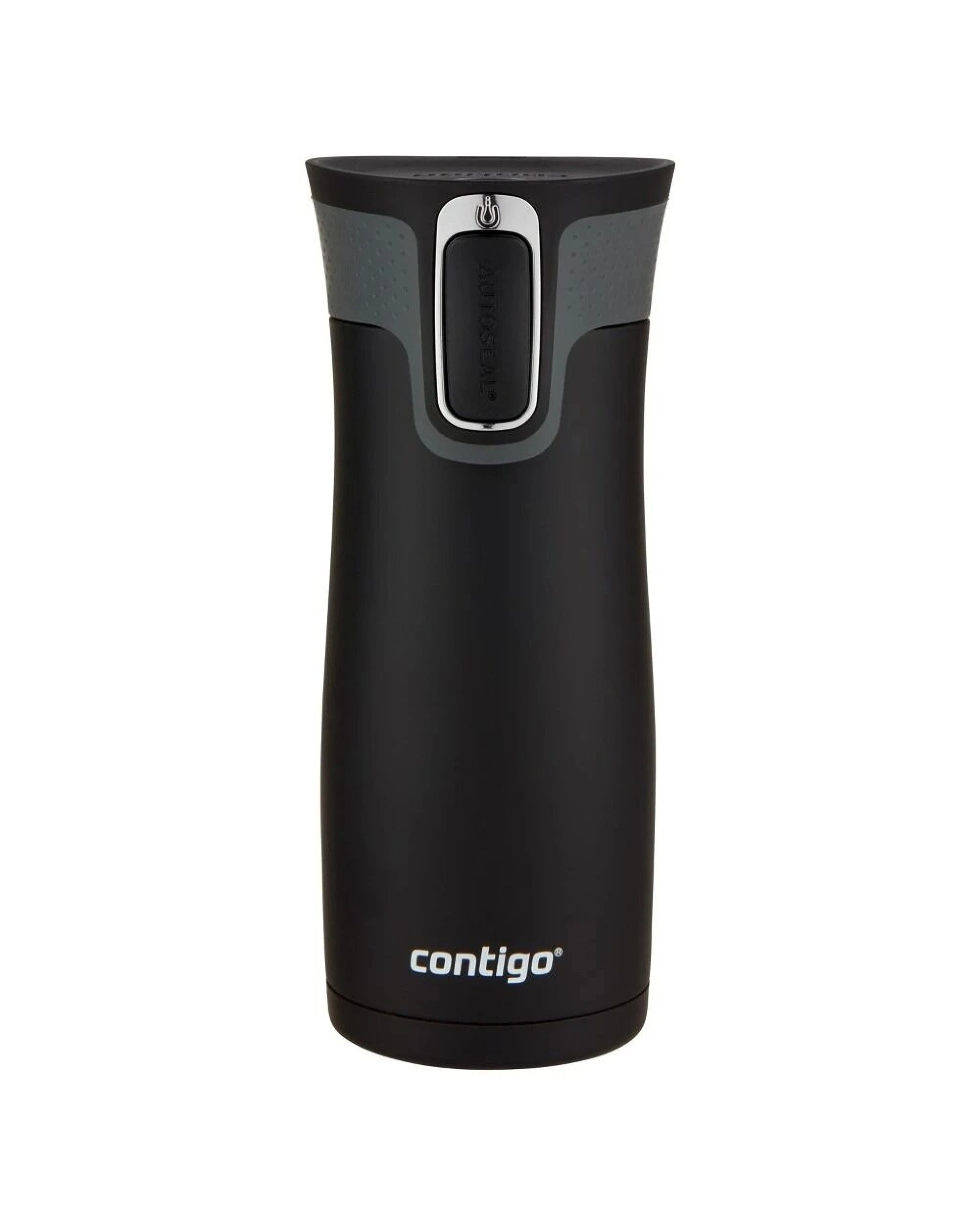 1 Contigo West Loop Autoseal Travel Mug 473ml Stainless Insulated - Matte Black, 1 of 6