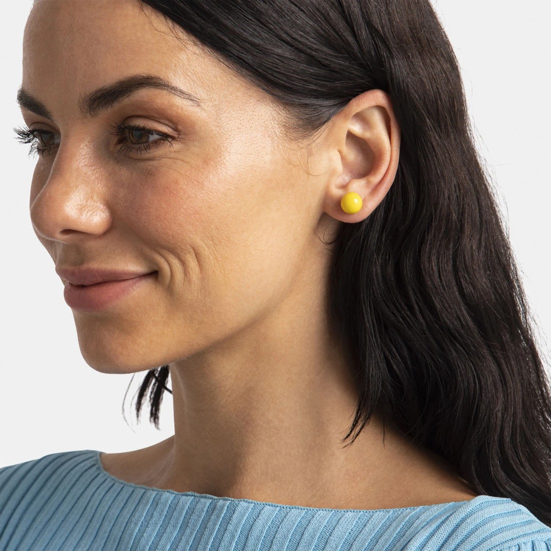 4 6 Pack Coloured Ball Stud Earrings, 4 of 5