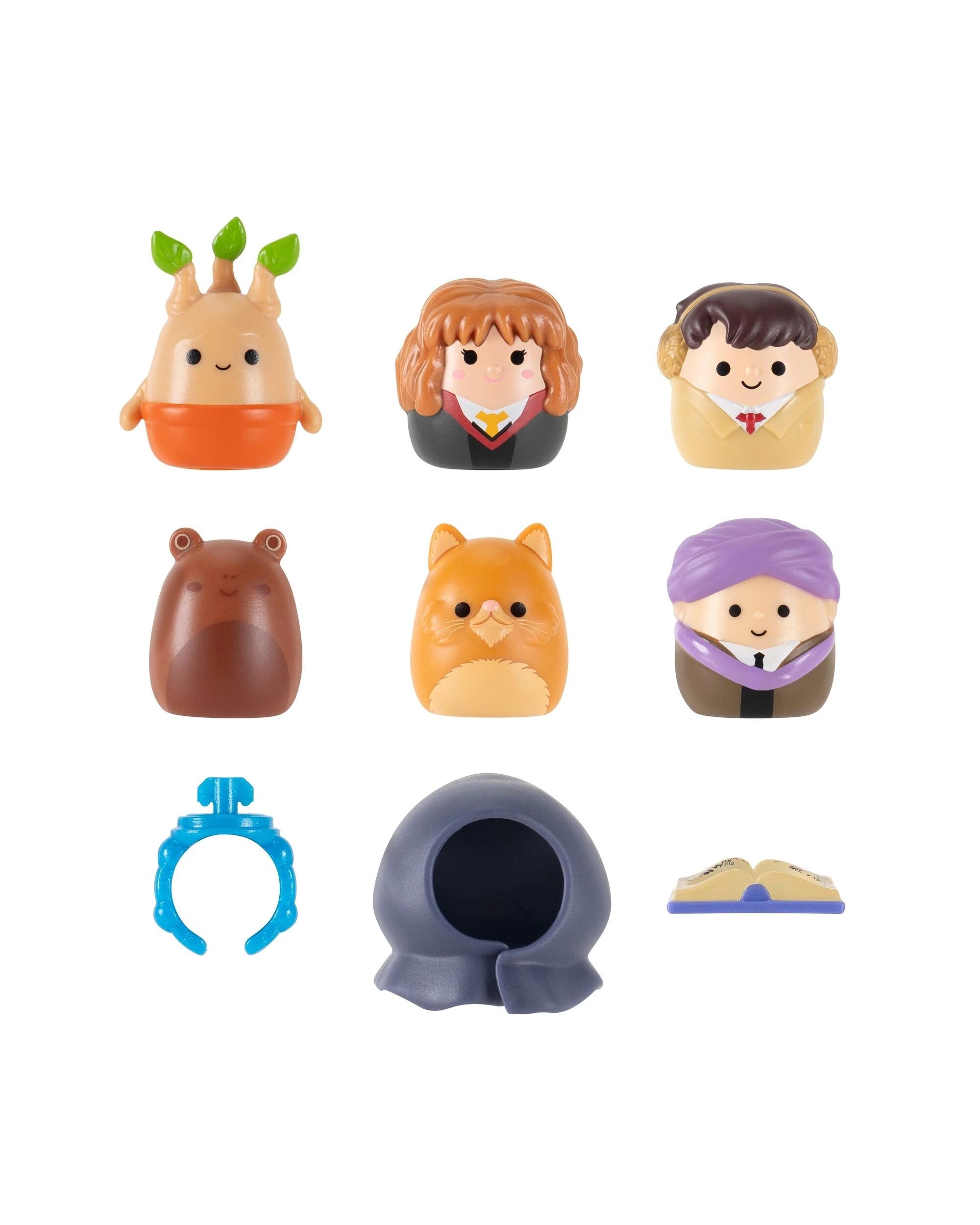 3 Squishmallows Squish-A-Longs Harry Potter Series 1 Hermione Granger Assorted 6-Pack, 3 of 10
