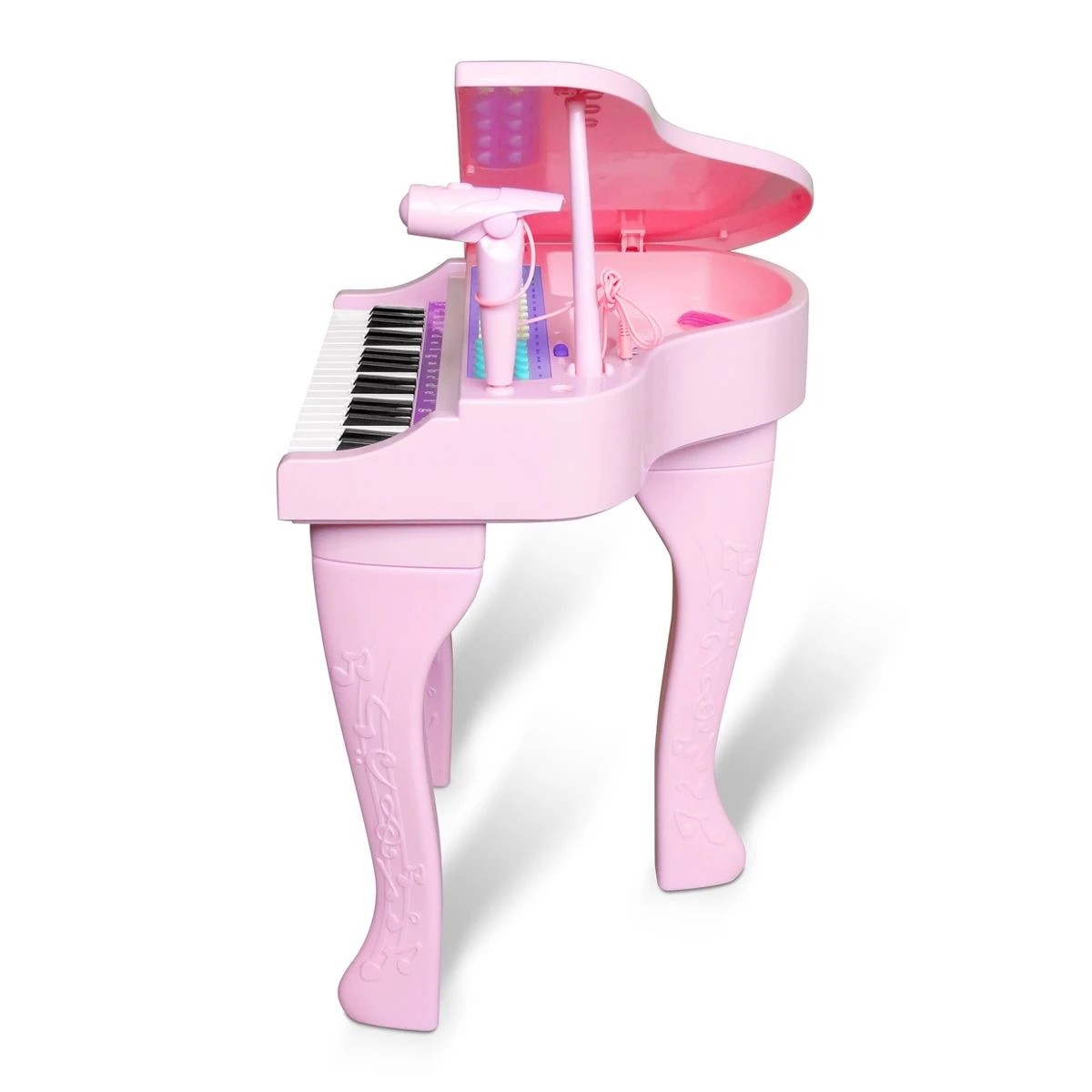 4 AUSWAY Deluxe musical Electronic Organ For Kids  Pink, 4 of 10