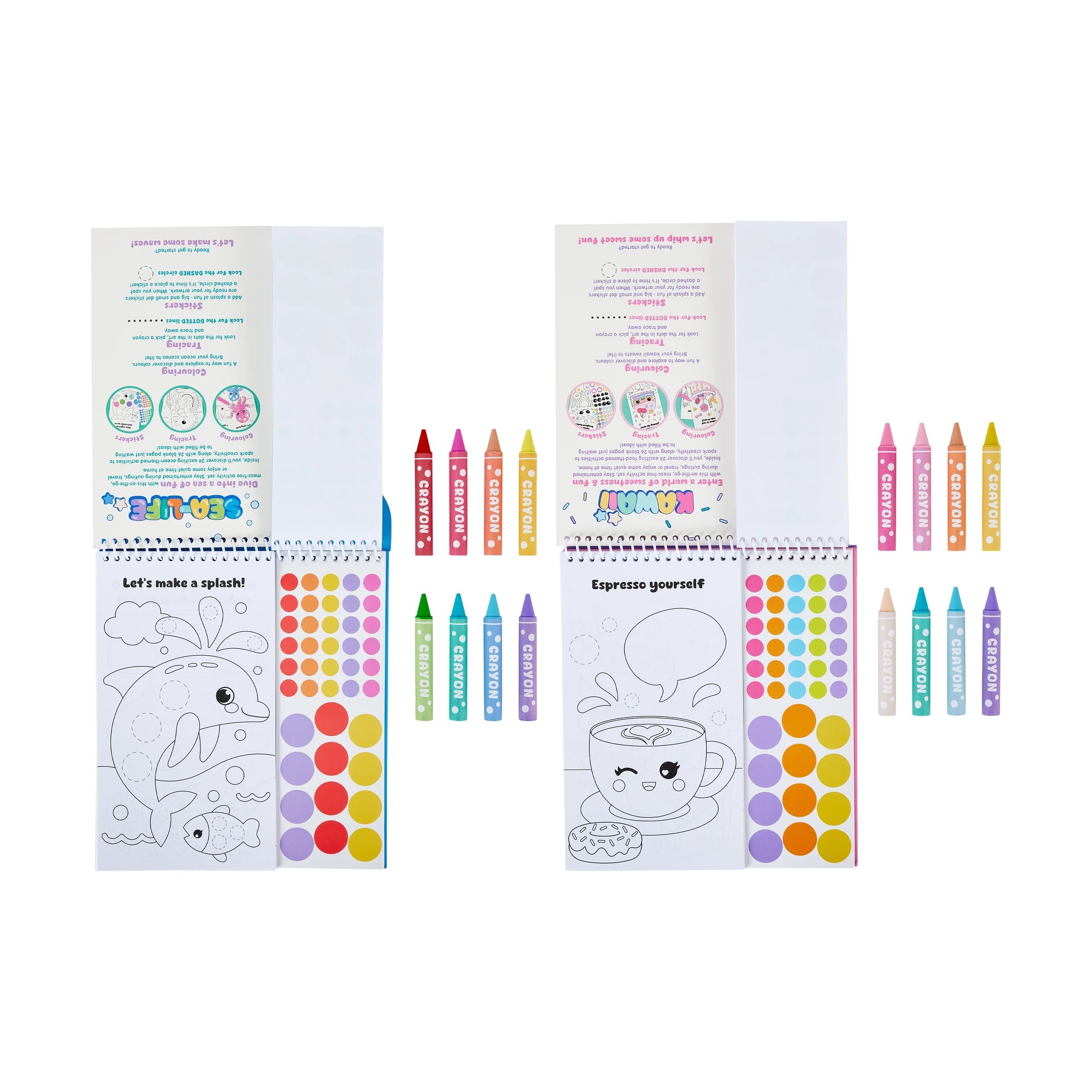 2 On-The-Go Colour and Sticker Activity Set - Assorted, 2 of 5