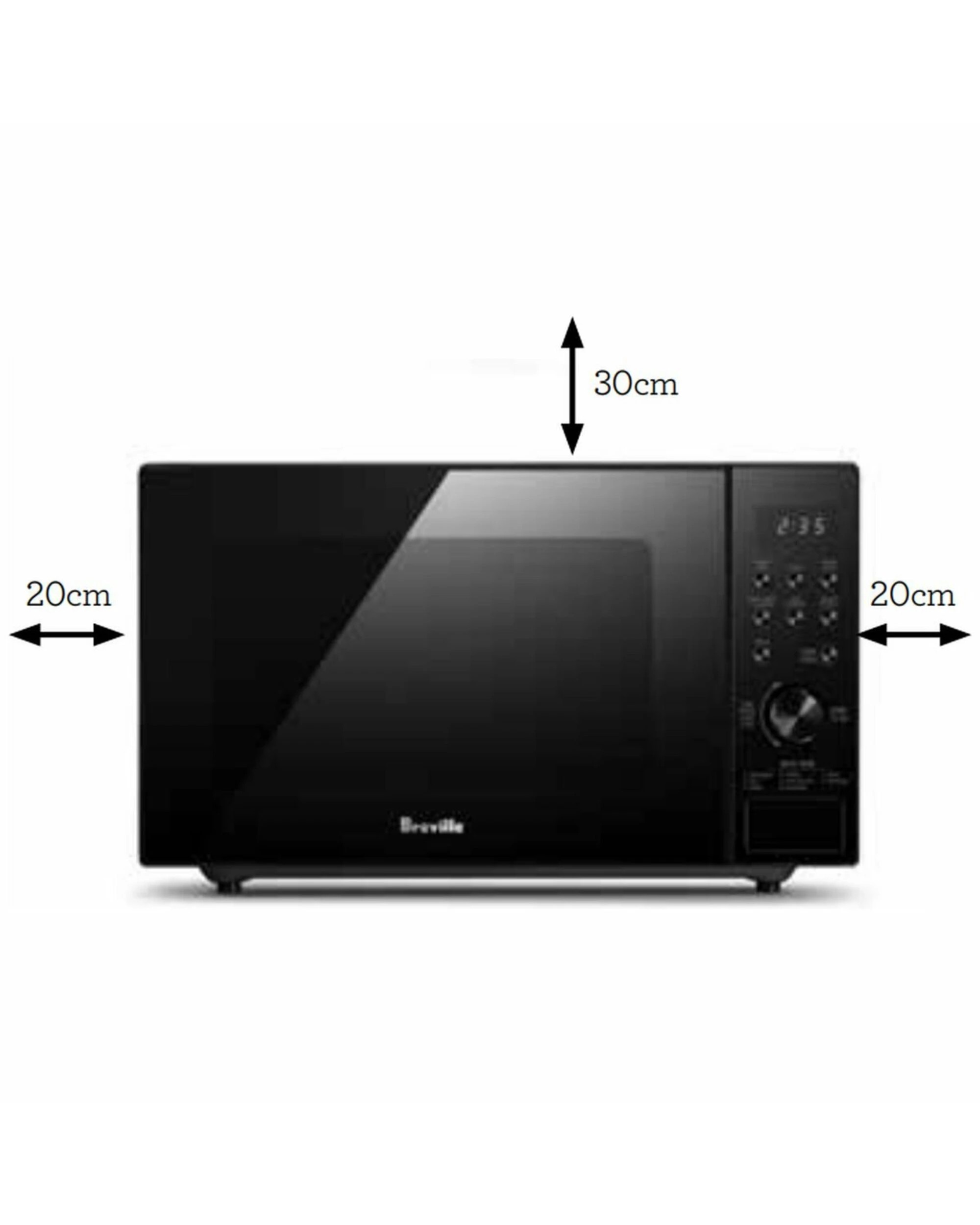3 Breville 20L Silhouette Flatbed Compact Microwave, 3 of 3