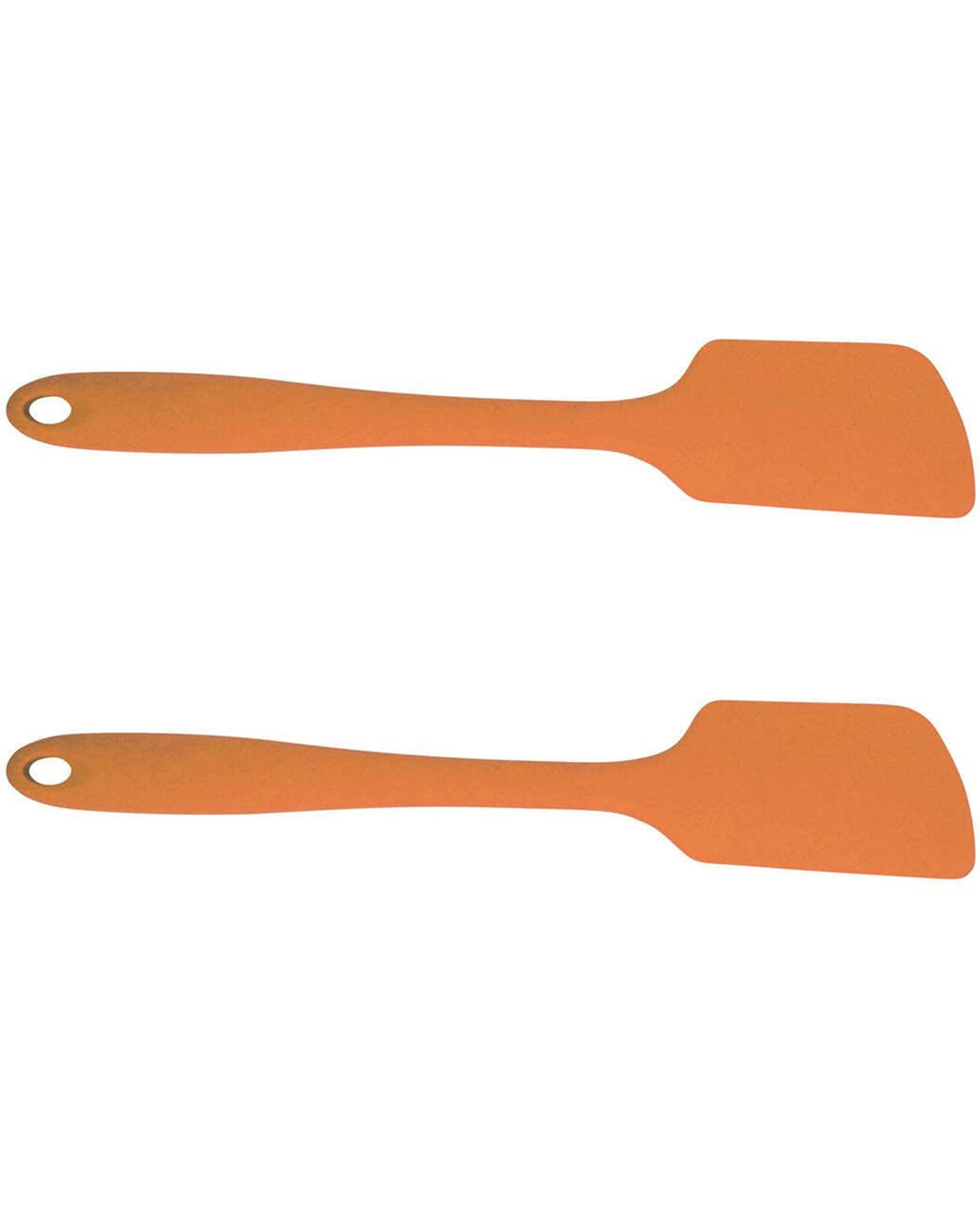 1 Avanti 2PK 28cm Silicone Spatula Kitchen Baking Utensil Heat Resistant - Orange, 1 of 1
