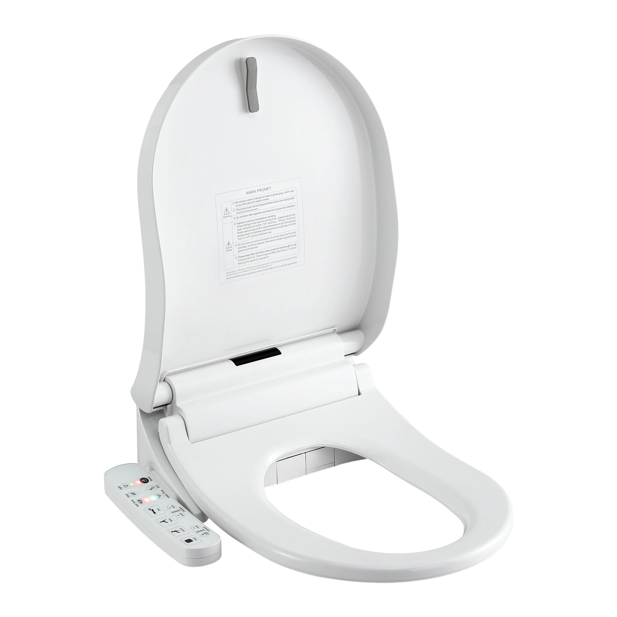 1 Cefito Smart Electric Bidet Toilet Seat Cover D-Shape SIAA Material - White, 1 of 3