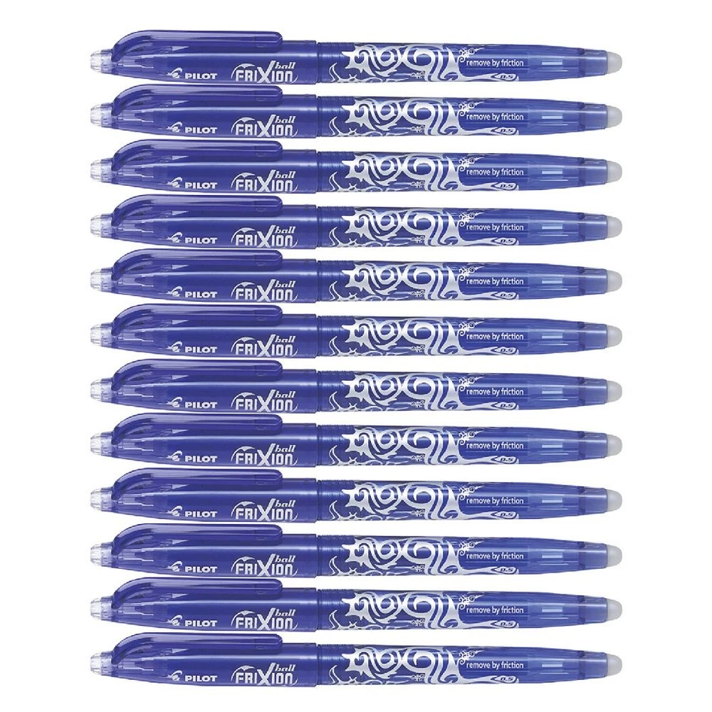 3 PILOT Frixion Ball Erasable Gel Pen 0.5mm Blue 12 Pack, 3 of 4