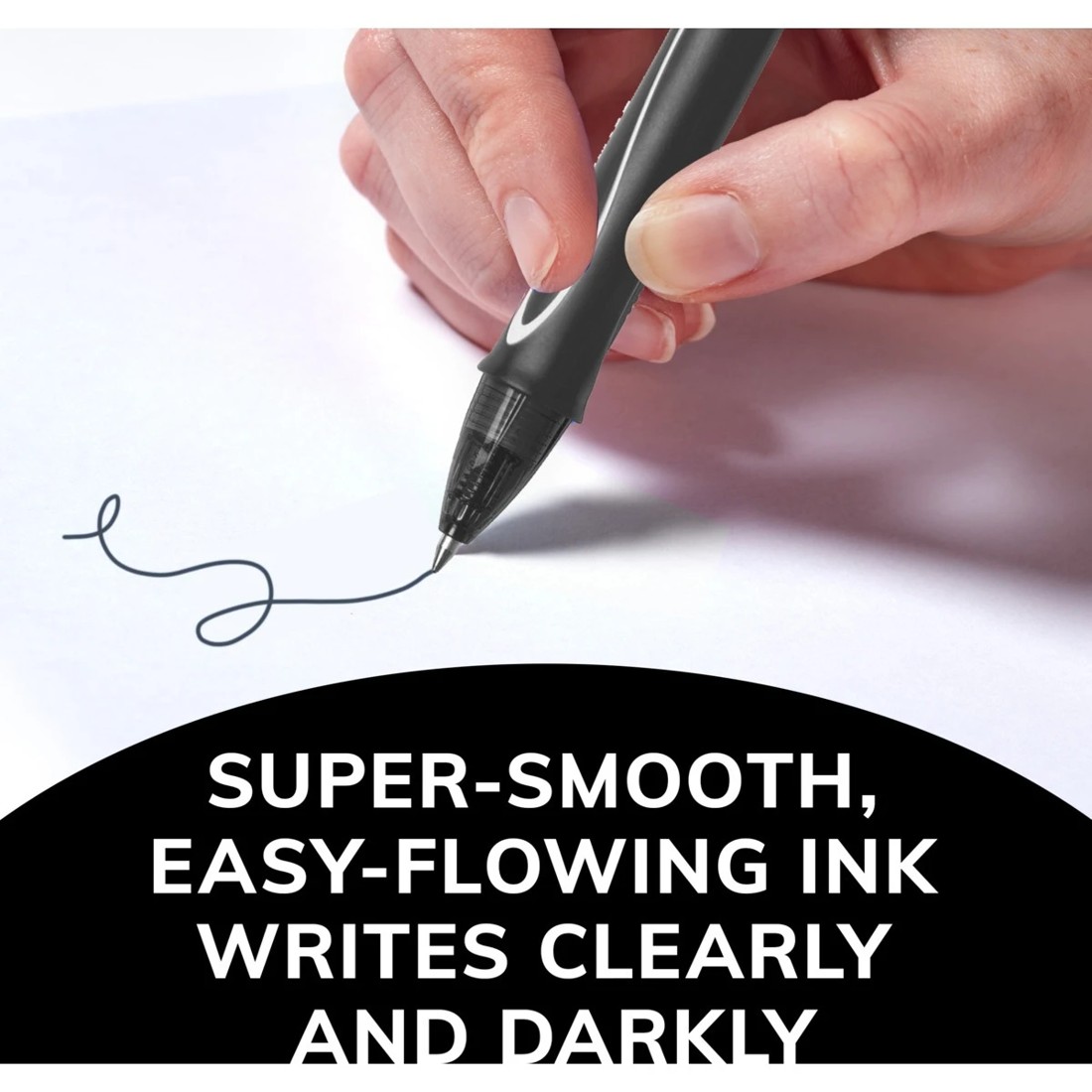 6 2 Pack BIC Gel-ocity Quick Dry Gel Pens - Black, 6 of 6