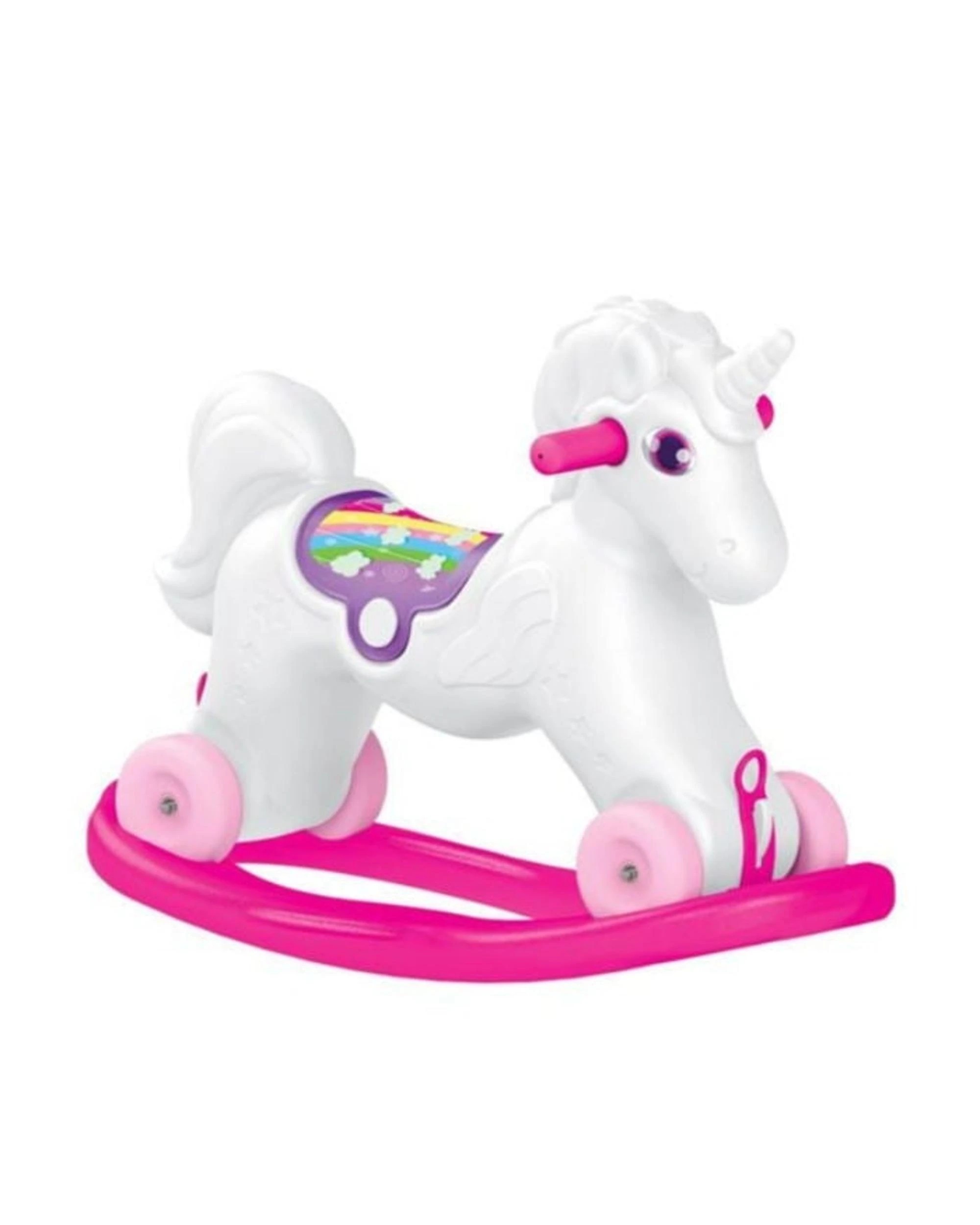 4 Dolu Rocking Unicorn with Wheels, 4 of 6
