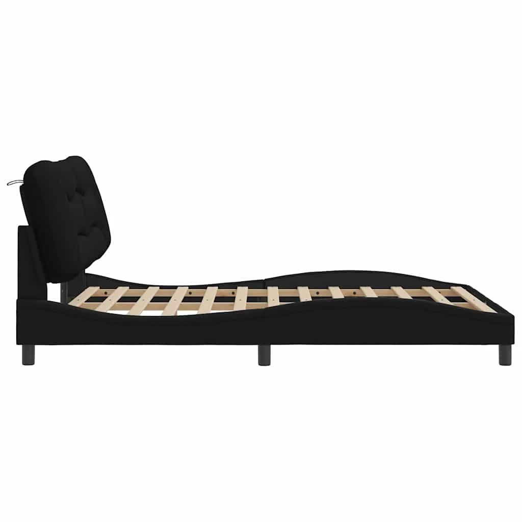 5 Vidaxl Bed - Black, 5 of 10