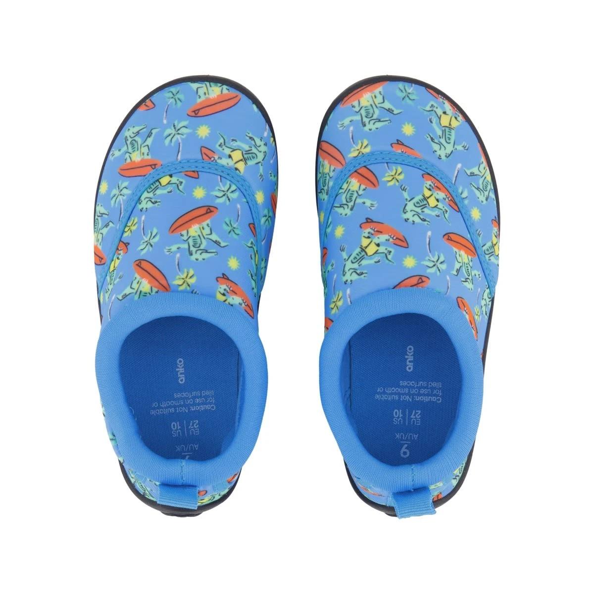 2 Junior Aqua Shoes BLUE SURFING CROC, 2 of 3