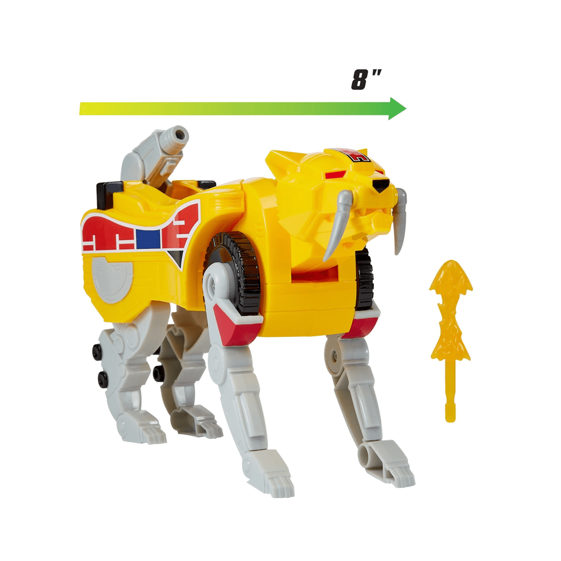 6 Playmates Toys Limited Mighty Morphin Power Rangers Re-Ignition Combinable Dinozord Sabertooth Tiger Toy, 6 of 10