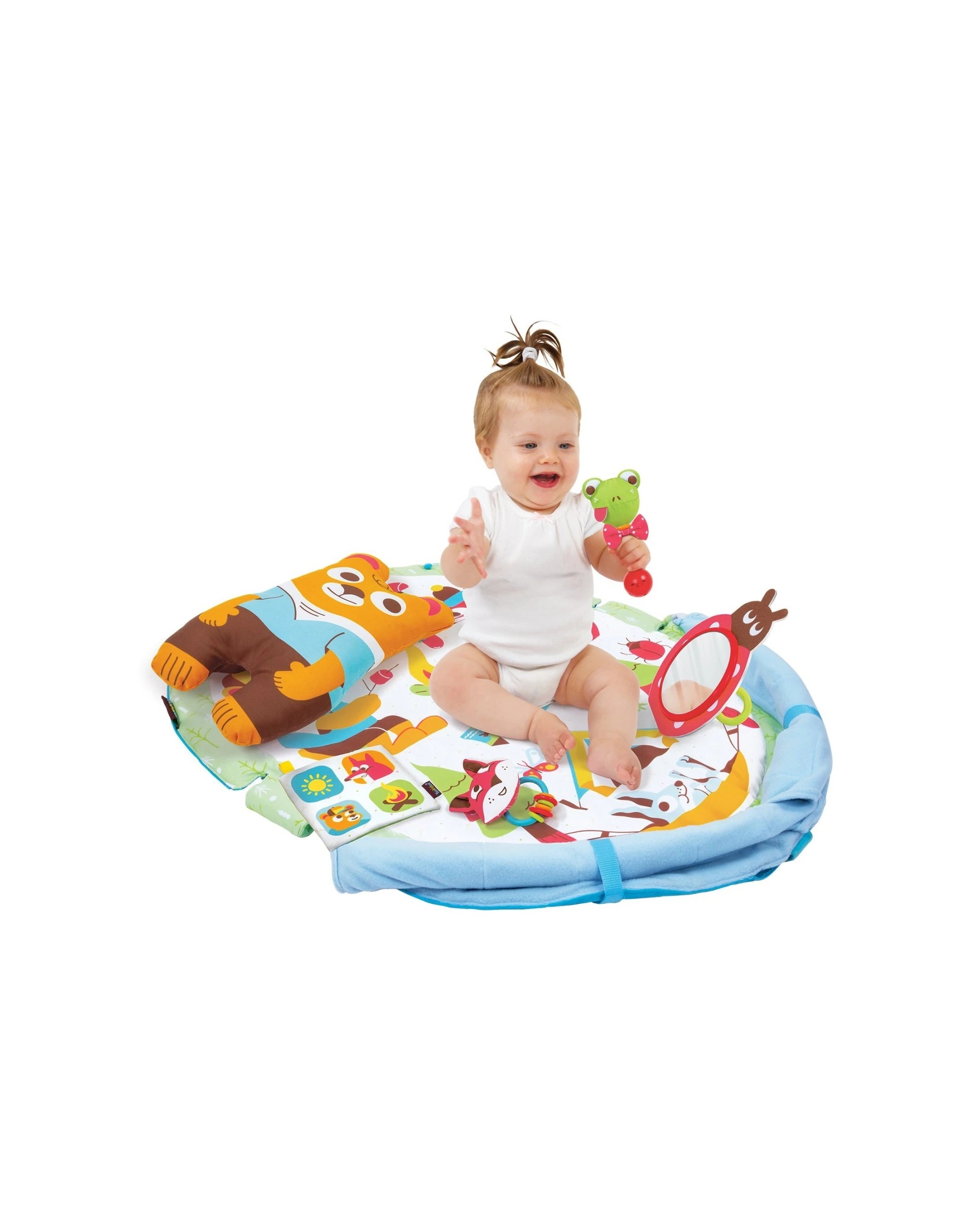 4 Yookidoo Play N Gymotion 3 Stage Baby Activity Gym Birth To 12 Months Foldable - Multi, 4 of 5