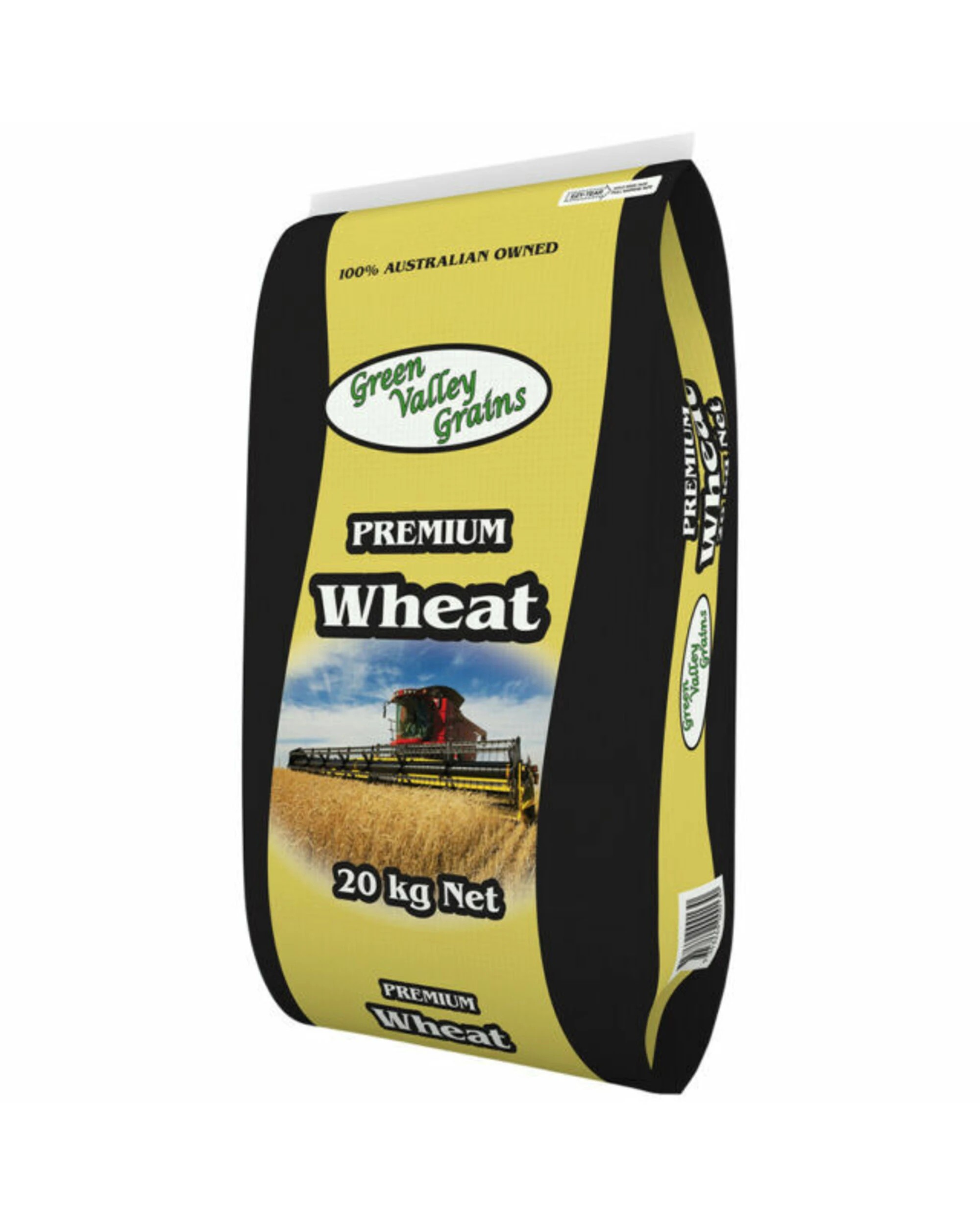 1 Green Valley Premium Wheat Cracked Animal Feed Supplement 20kg, 1 of 1