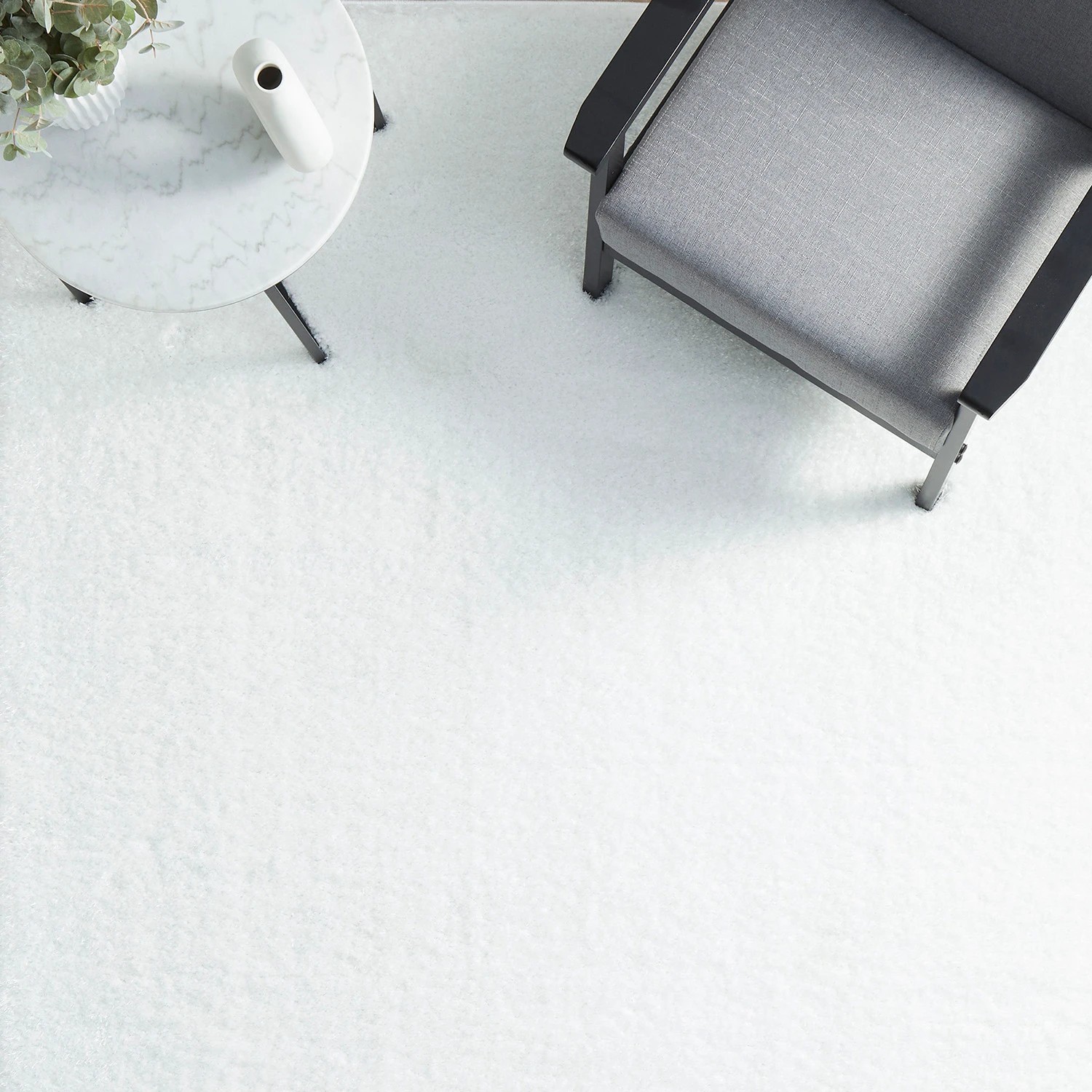 1 Common Ground Rugs Sienna 150x80cm - Small Power Loomed Floor Rug - White, 1 of 9