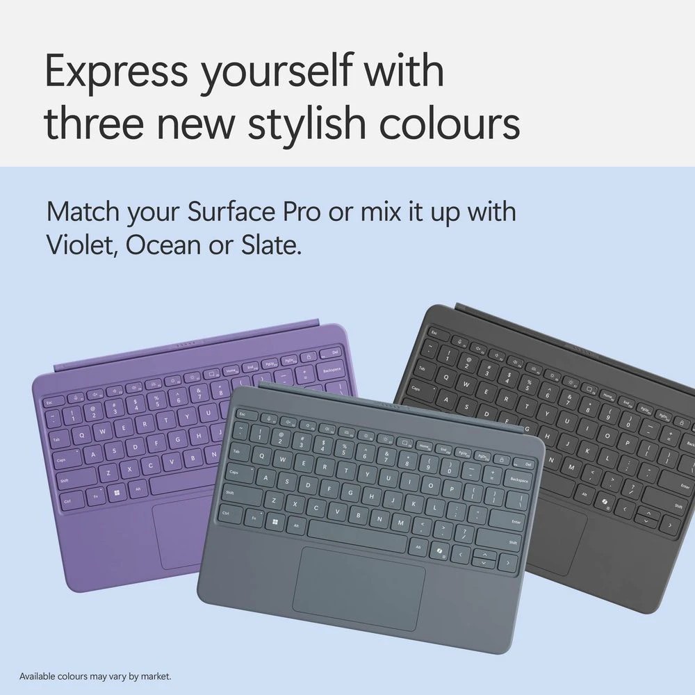5 Microsoft Surface Pro 12-inch Keyboard with Slim Pen Ocean, 5 of 9