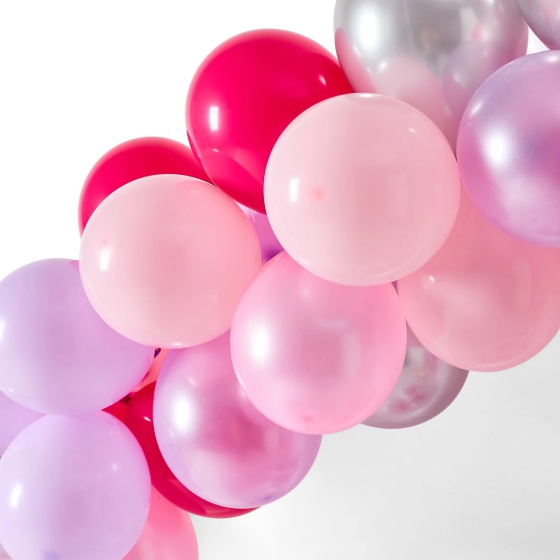 5 77 Piece Pink Disco Balloon Garland, 5 of 6