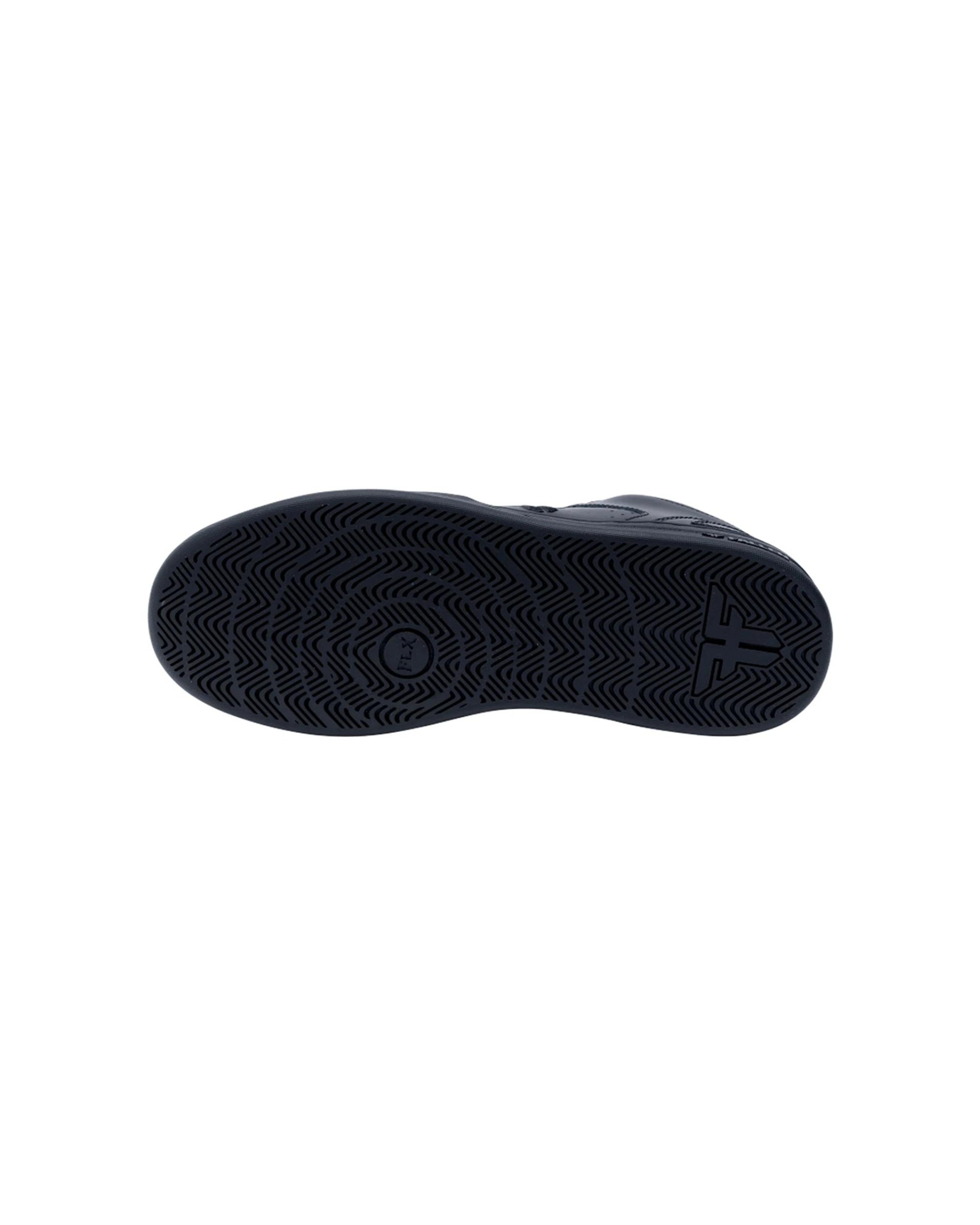 6 Fallen Footwear The Decade Mens Casual Shoes Action Leather Plush Padding BLACK LEATHER, 6 of 6