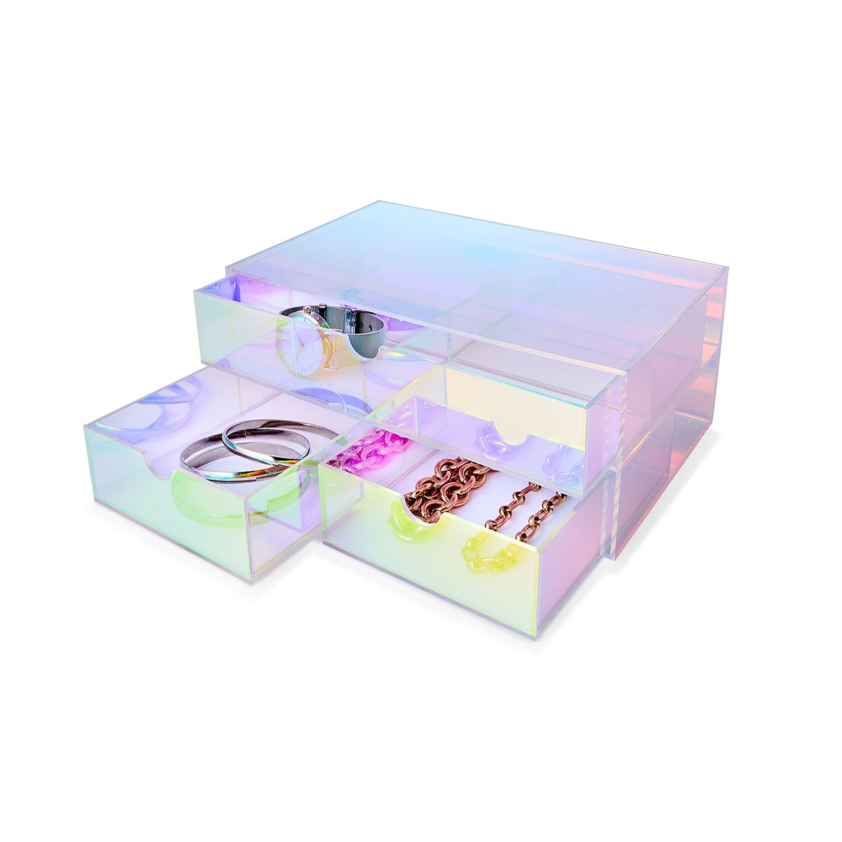 1 Iridescent Jewellery Box, 1 of 8