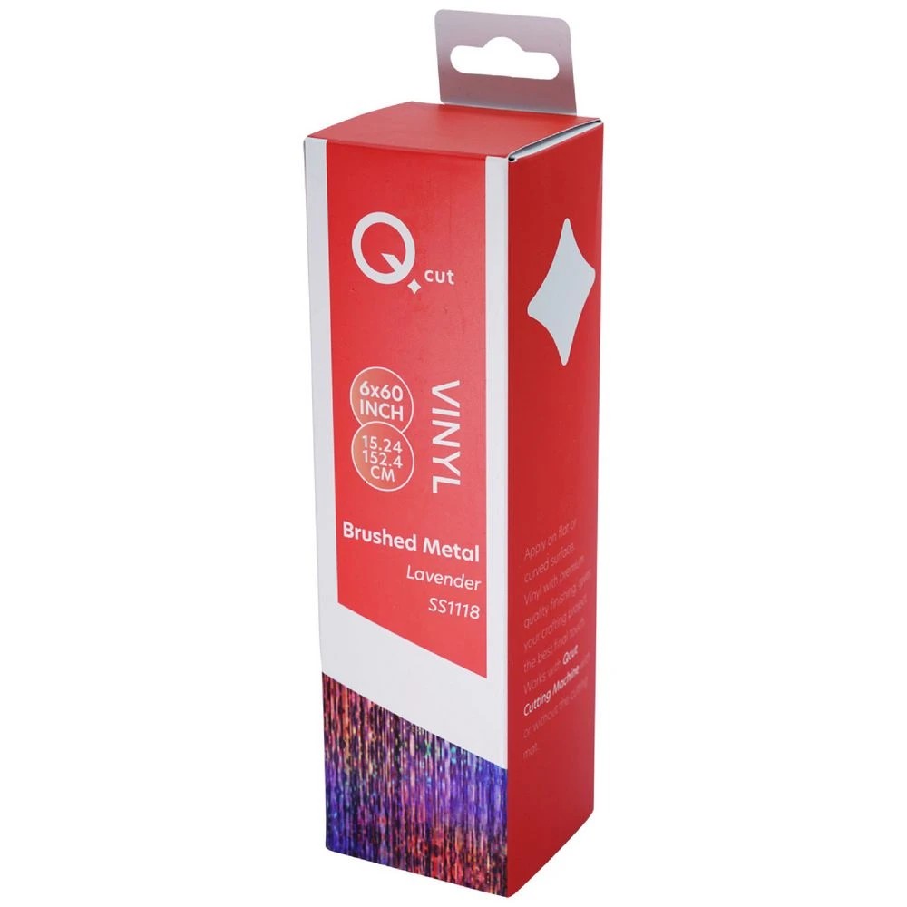 1 Qcut Specialty Vinyl Lavender Brushed, 1 of 3