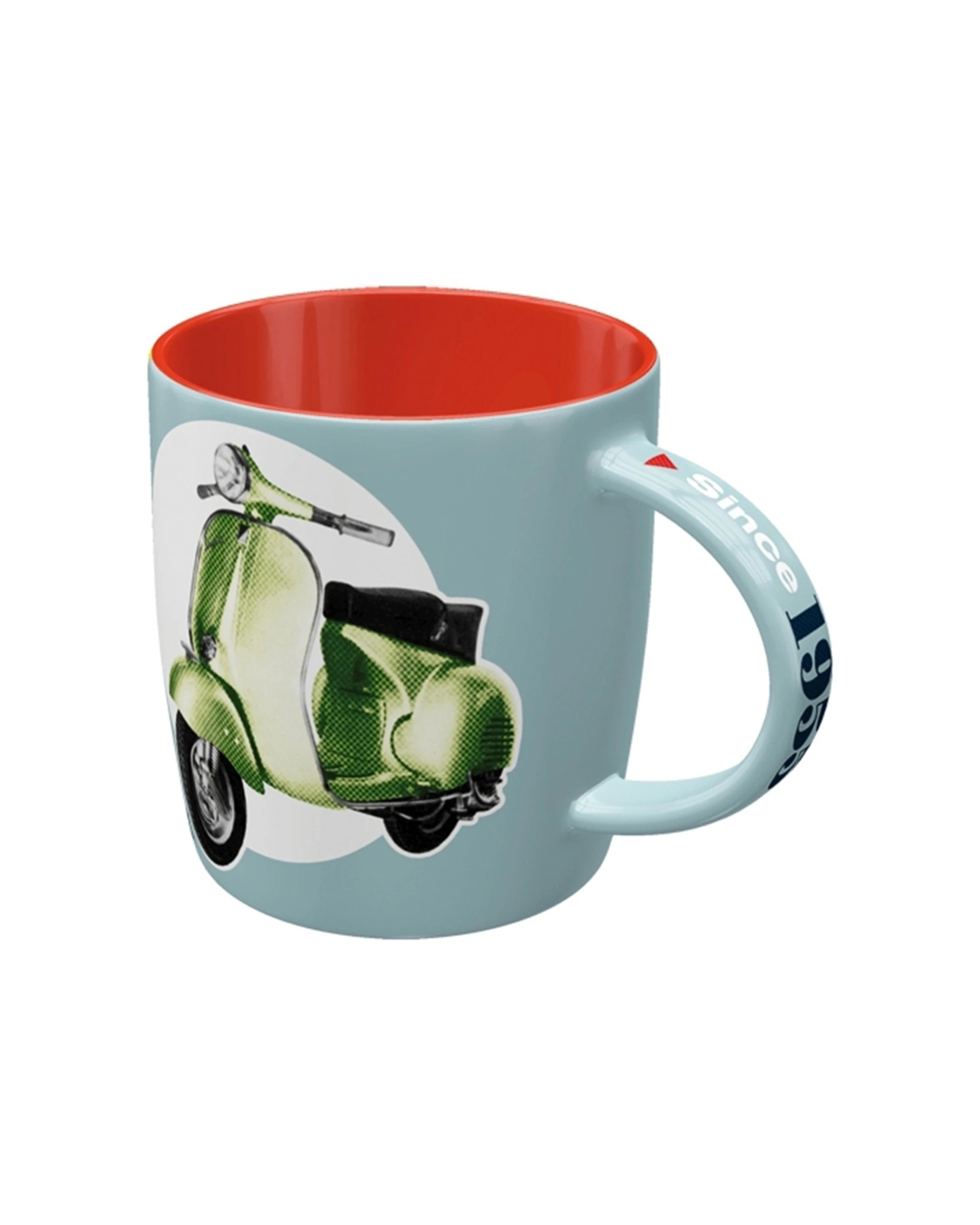 2 Nostalgic-Art Ceramic Mug 330ml Mug - Retro Vespa Scooter - Multi, 2 of 4
