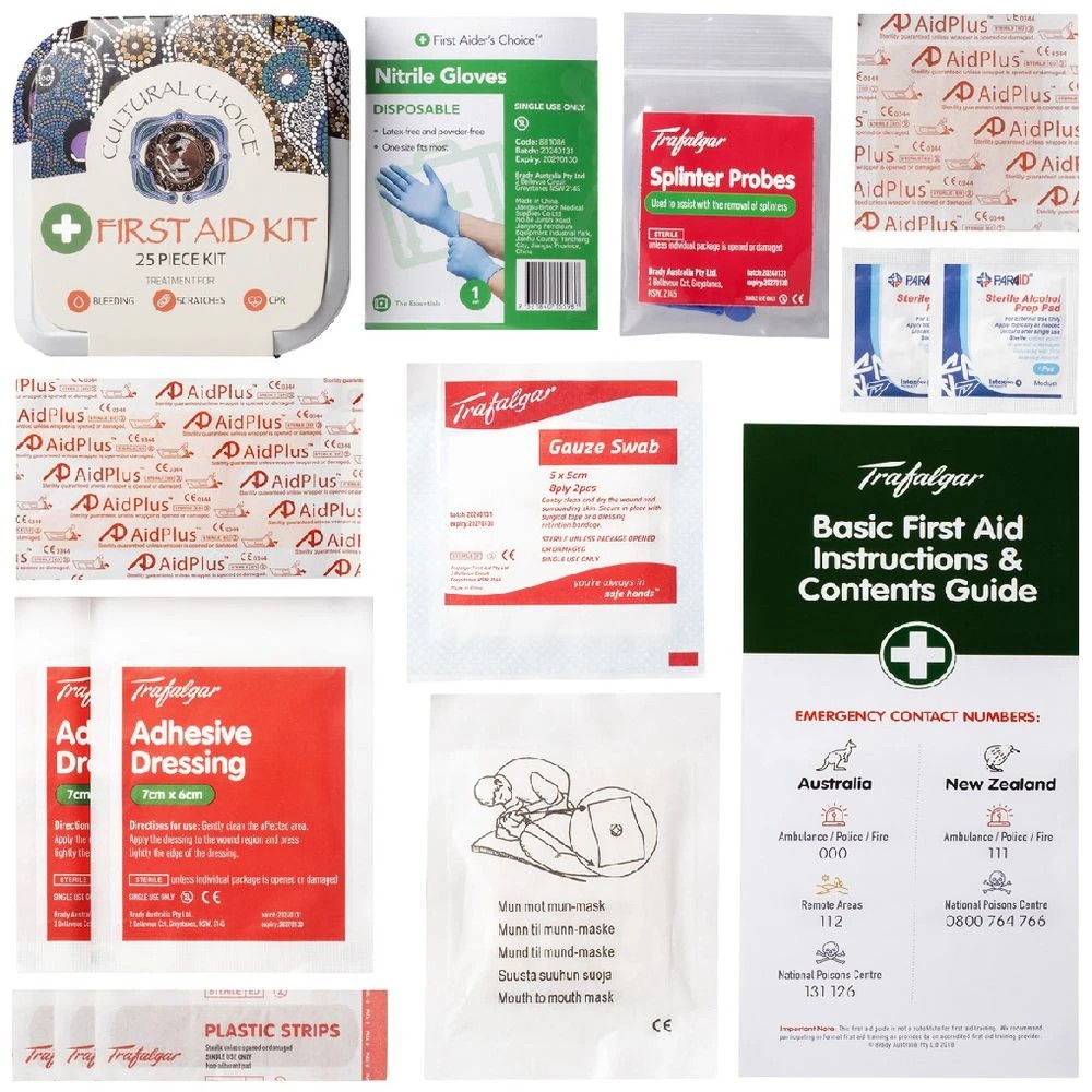 6 Cultural Choice 25-Piece First Aid Kit, 6 of 6
