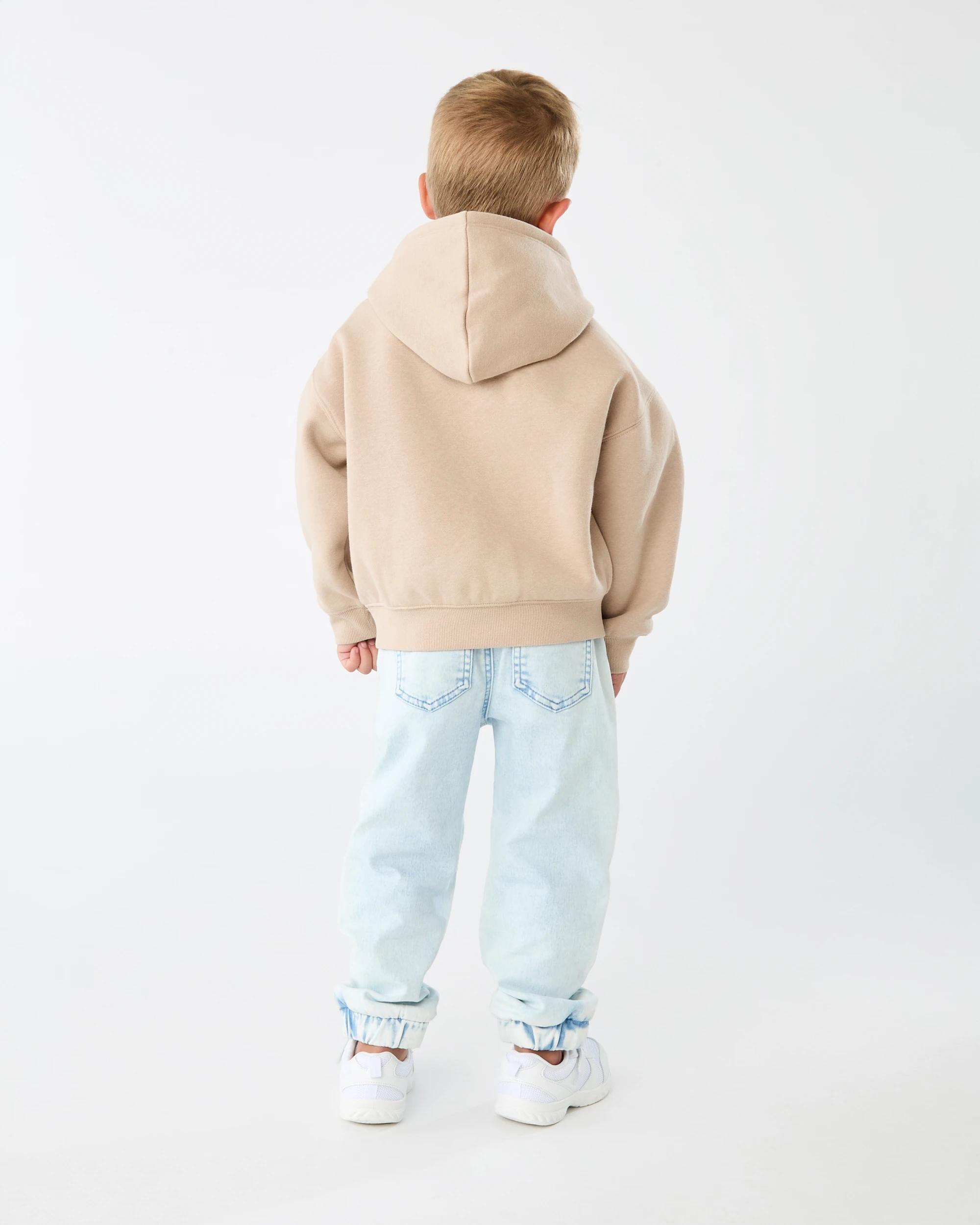 6 Oversize Print Hoodie Brn Dino, 6 of 6