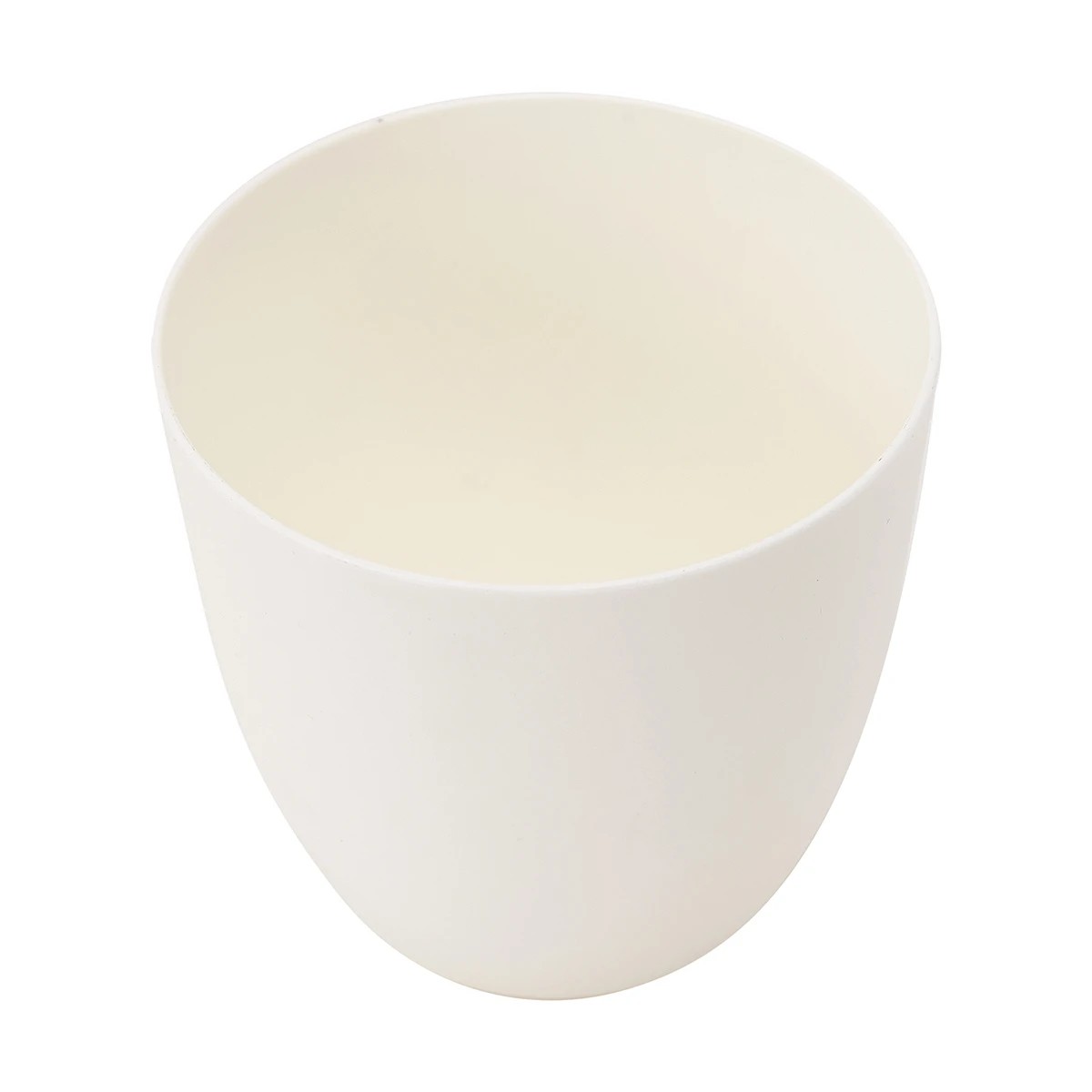 4 12cm Plastic Pot - White, 4 of 6