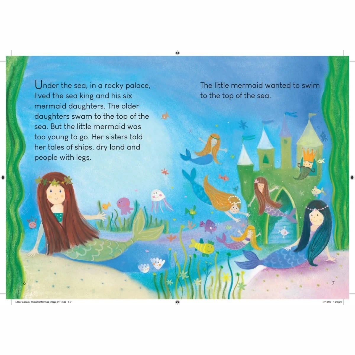 2 Little Readers: The Little Mermaid by Dubravka Kolanovic - Book, 2 of 2
