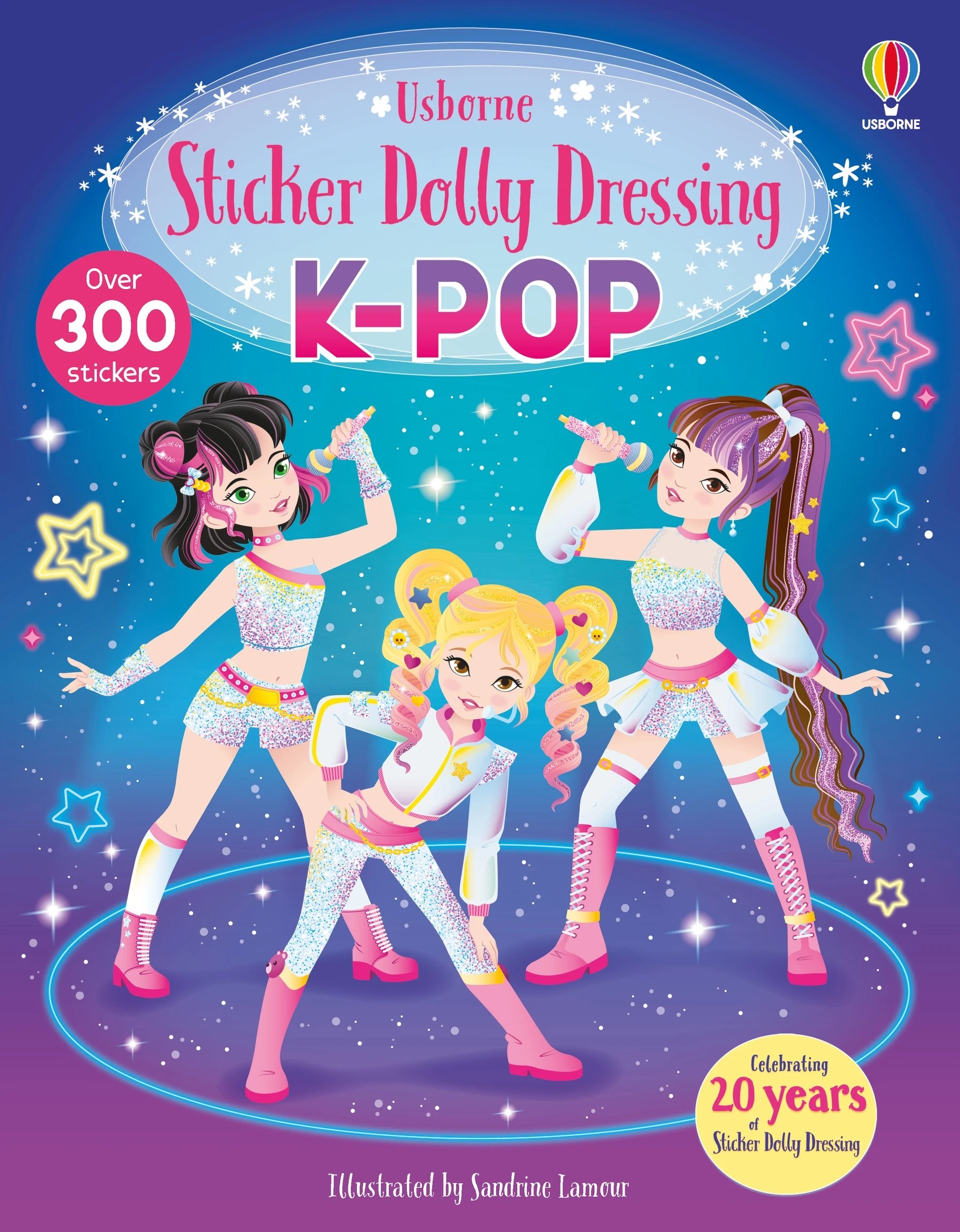 1 Usborne Sticker Dolly Dressing: KPop by Lesley Sims - Book, 1 of 1