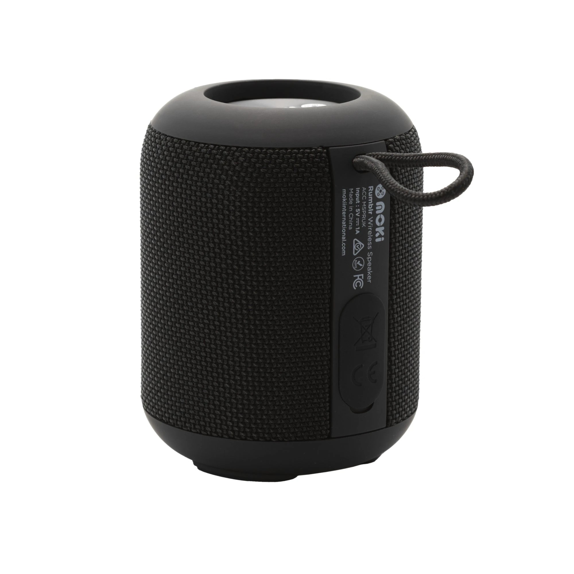 2 Moki Rumblr IPX7 Waterproof Wireless Speaker - Black - Black, 2 of 4