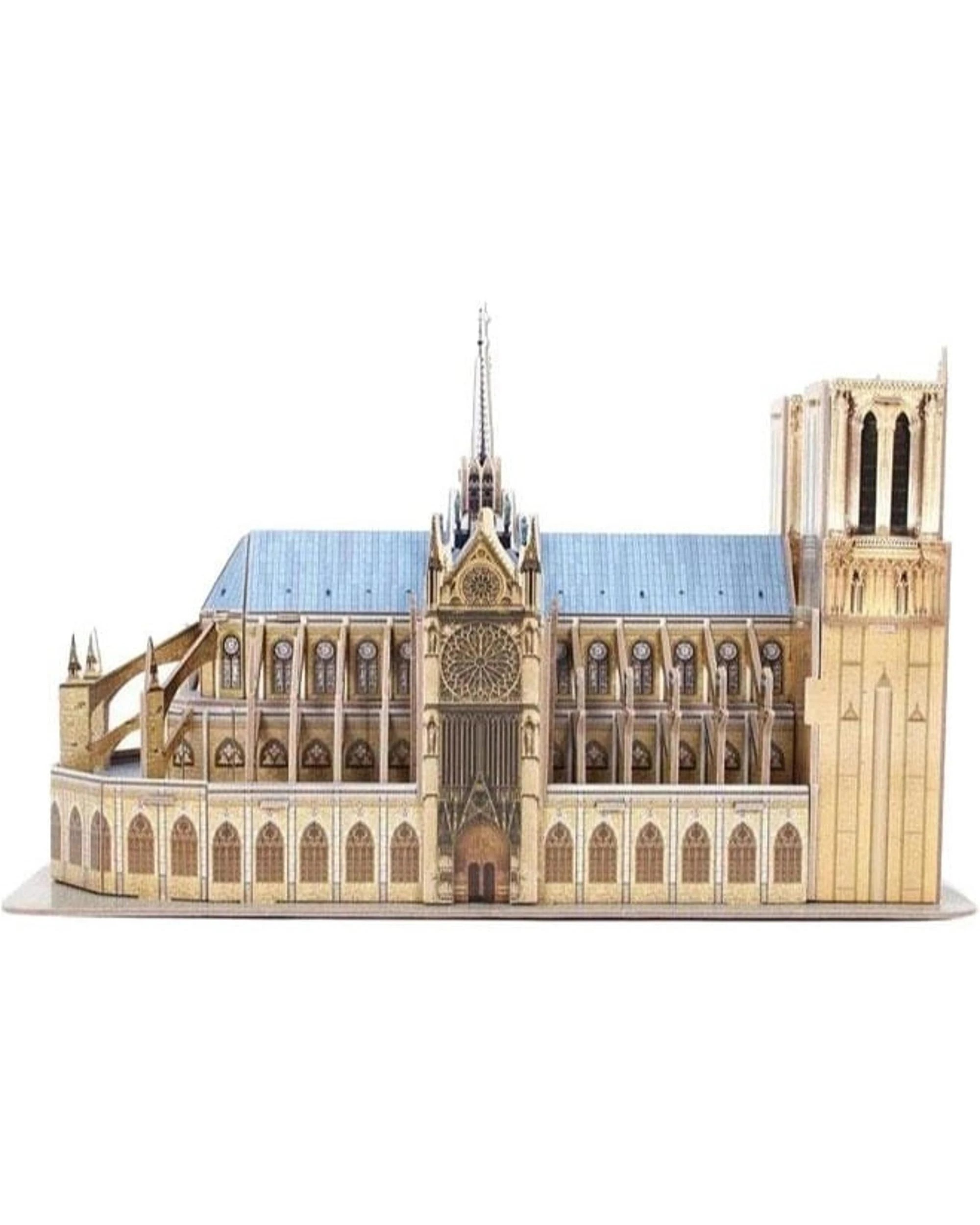 3 CubicFun Notre Dame de Paris 53 Piece 3D Model Kit, 3 of 5