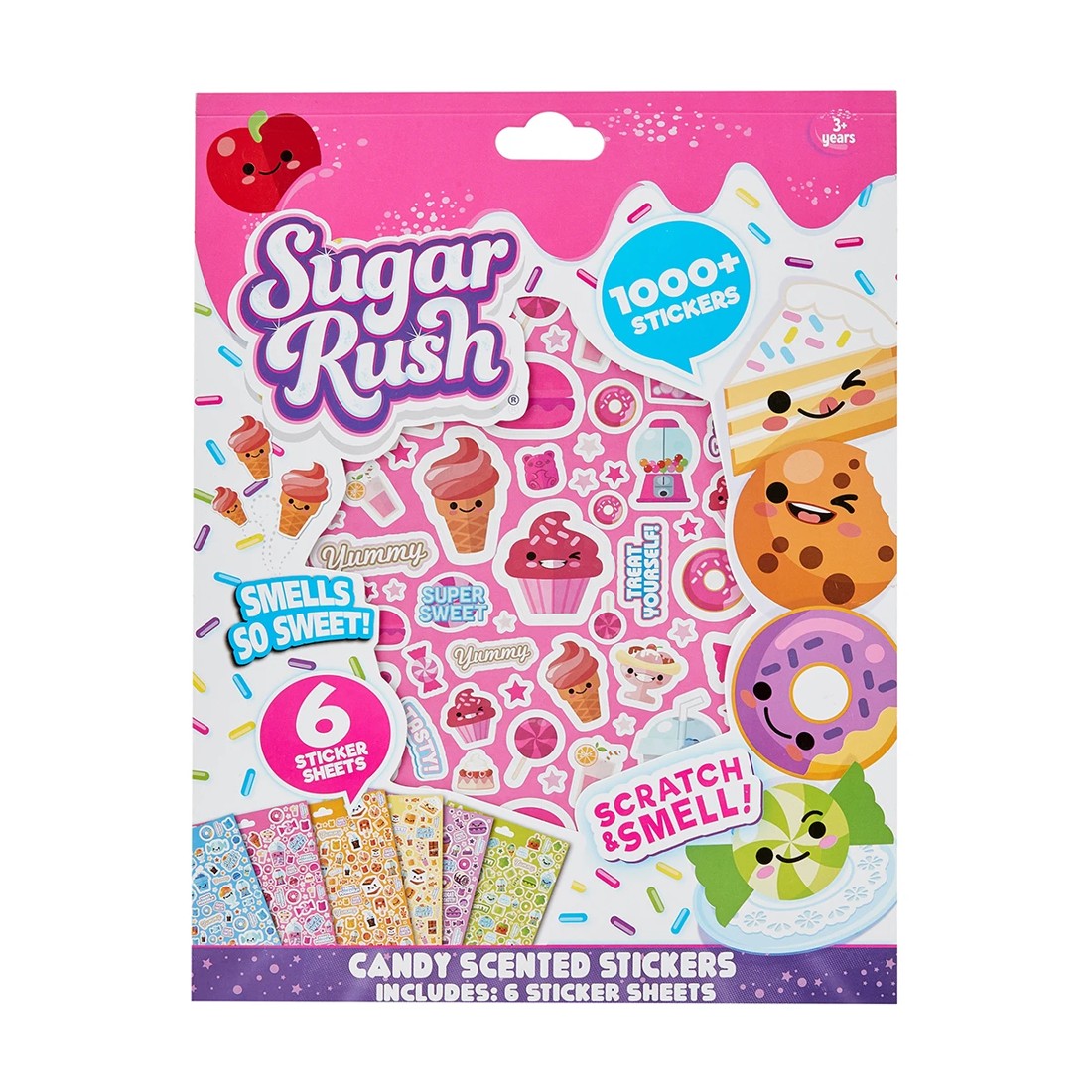 1 Sugar Rush Candy Scented Stickers, 1 of 6