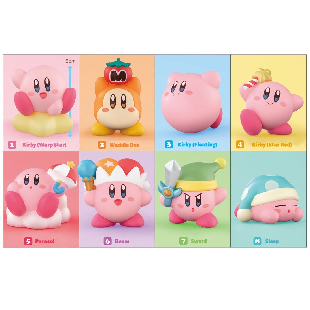 2 Bandai Candy Kirby Friends Blind Box Figures Volume 1 - Assorted, 2 of 8