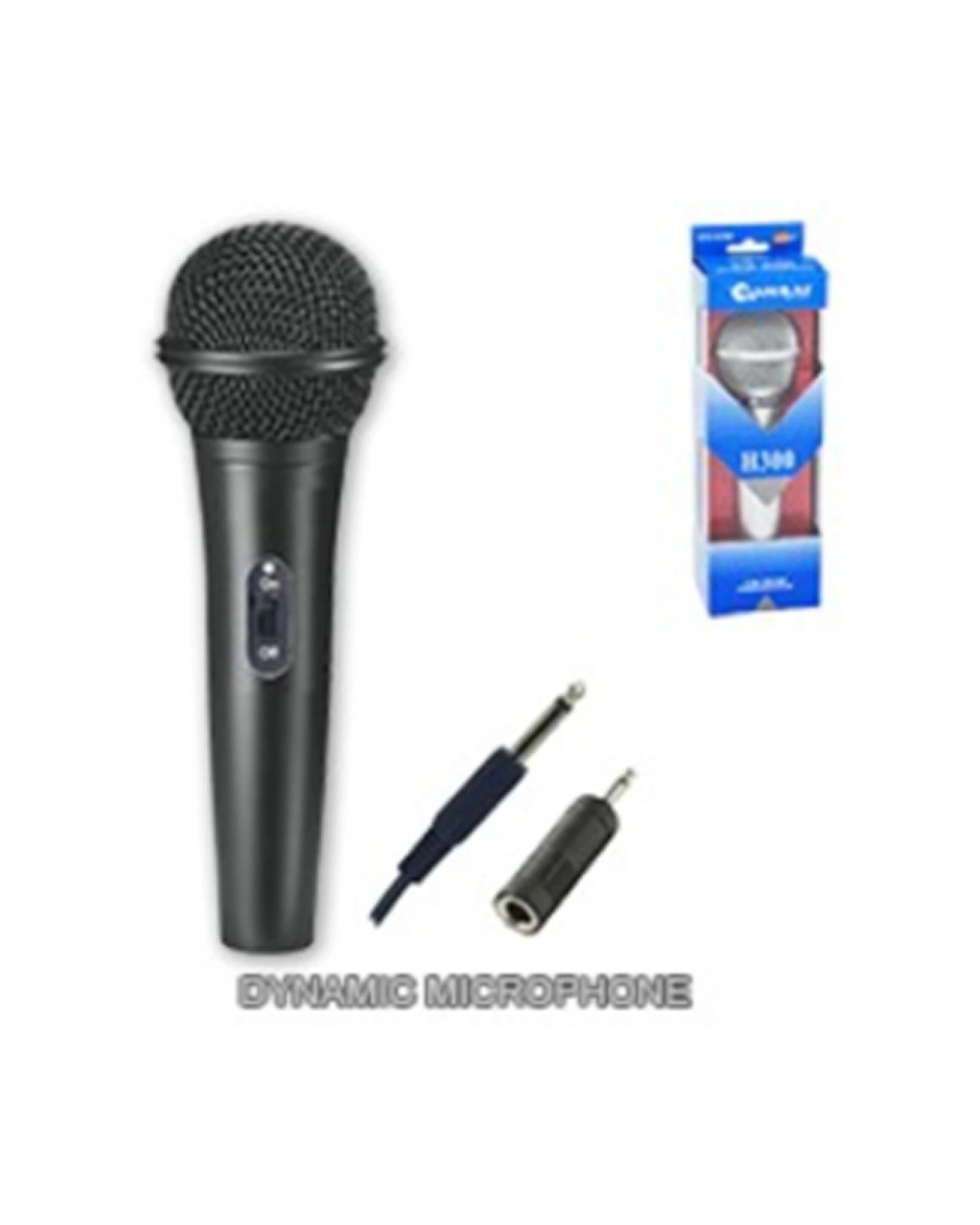 3 Sansai Dynamic Professional Vocal Microphone Corded Mic for PA Speaker Studio 3m Cable Length - Black, 3 of 3